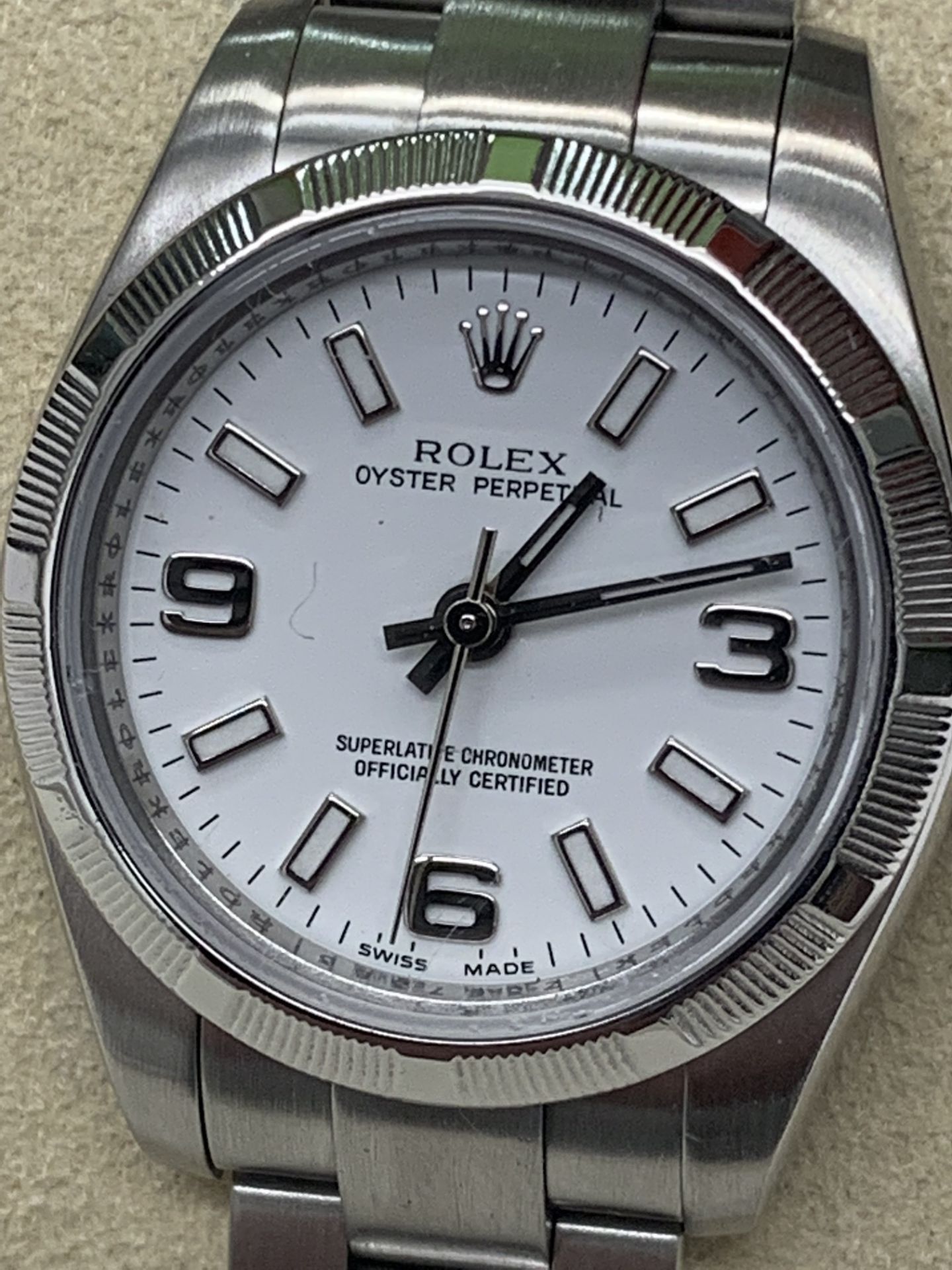 APPROX 2006 ROLEX STAINLESS STEEL WATCH