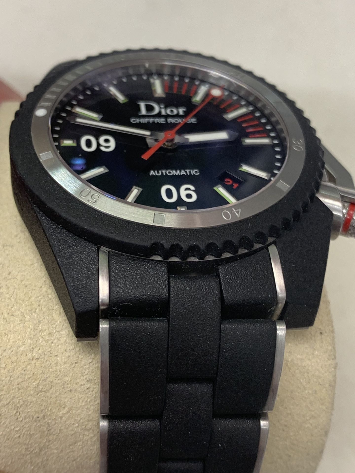 DIOR CHIFFRE ROUGE DIVING WATCH 42mm - Image 3 of 8