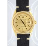 18ct Yellow Gold Rolex Day Date 1803 (Very Rare Vintage Piece)