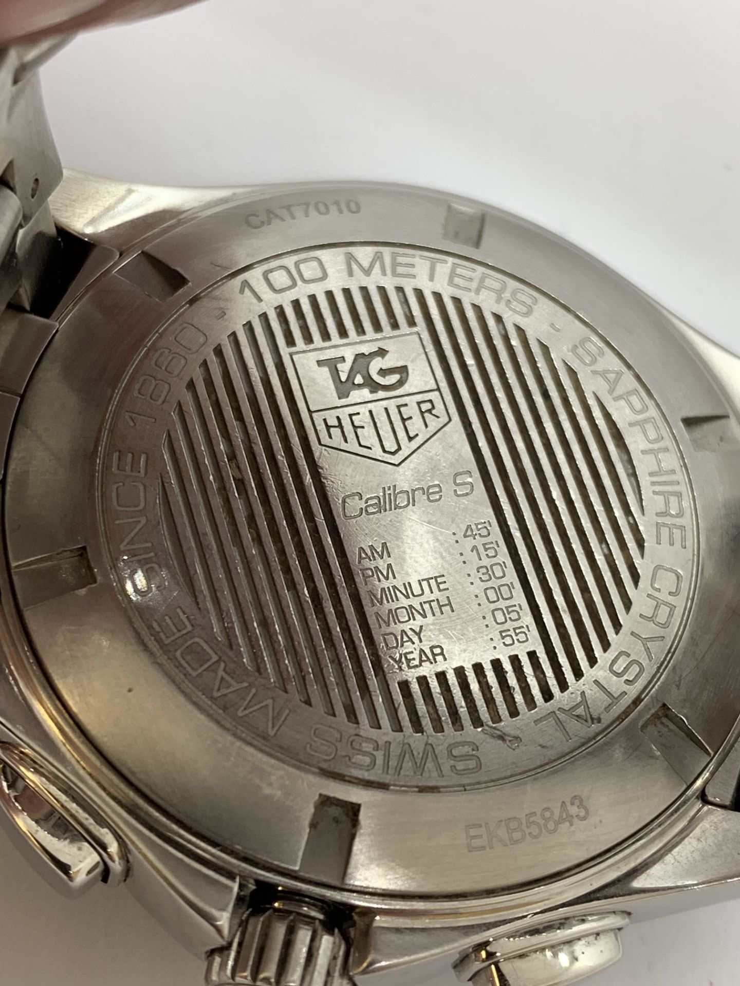 TAG HEUER LINK CAT7010 WATCH - Image 9 of 10