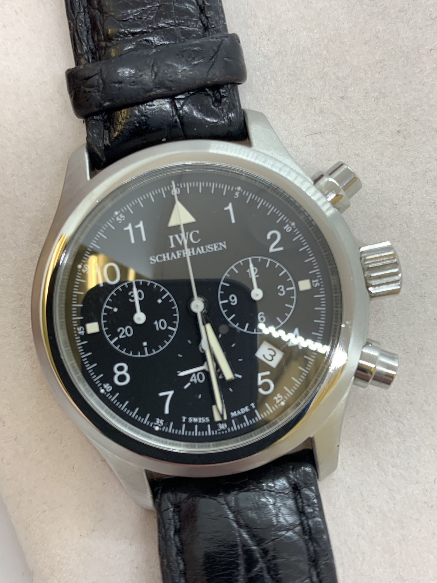 IWC FLIEGERCHRONOGRAPH PILOT WATCH 36mm - Image 5 of 7