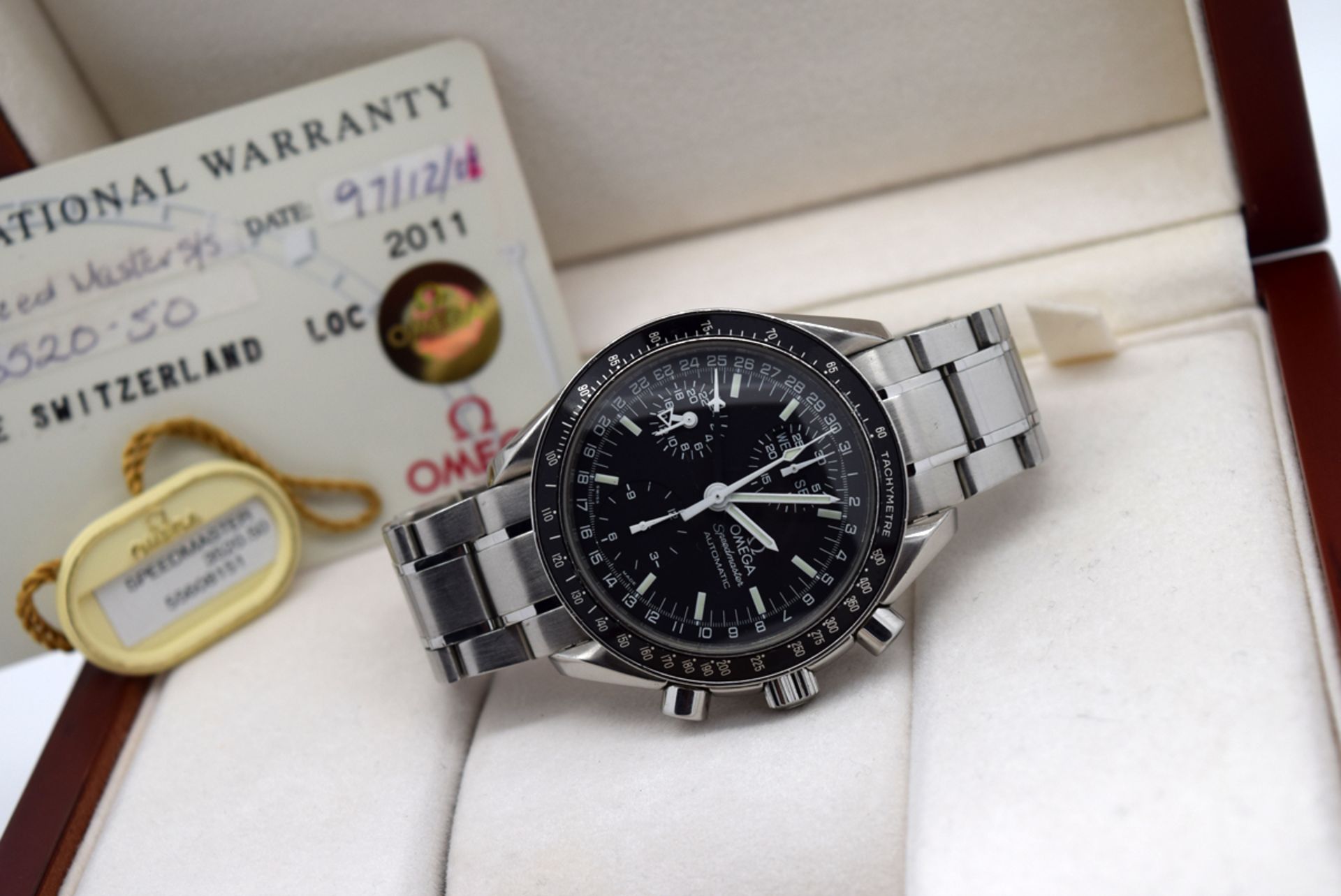 OMEGA - SPEEDMASTER DAY DATE - CHRONOGRAPH * BLACK DIAL - Image 7 of 7