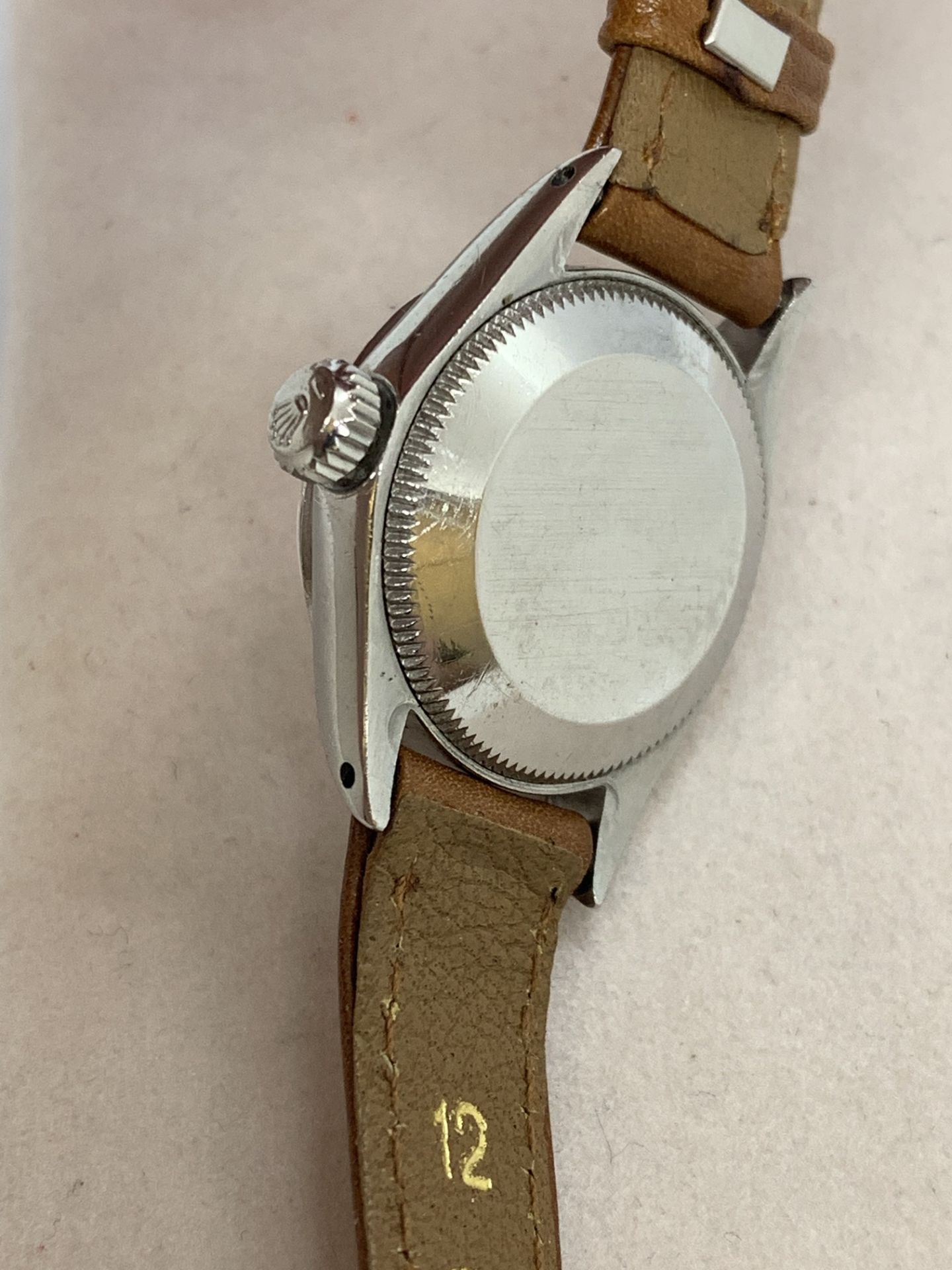 VINTAGE APPROX 1969 LADIES ROLEX WATCH S/STEEL - Image 6 of 7