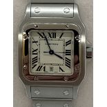 Cartier Santos Galbee s/s Watch