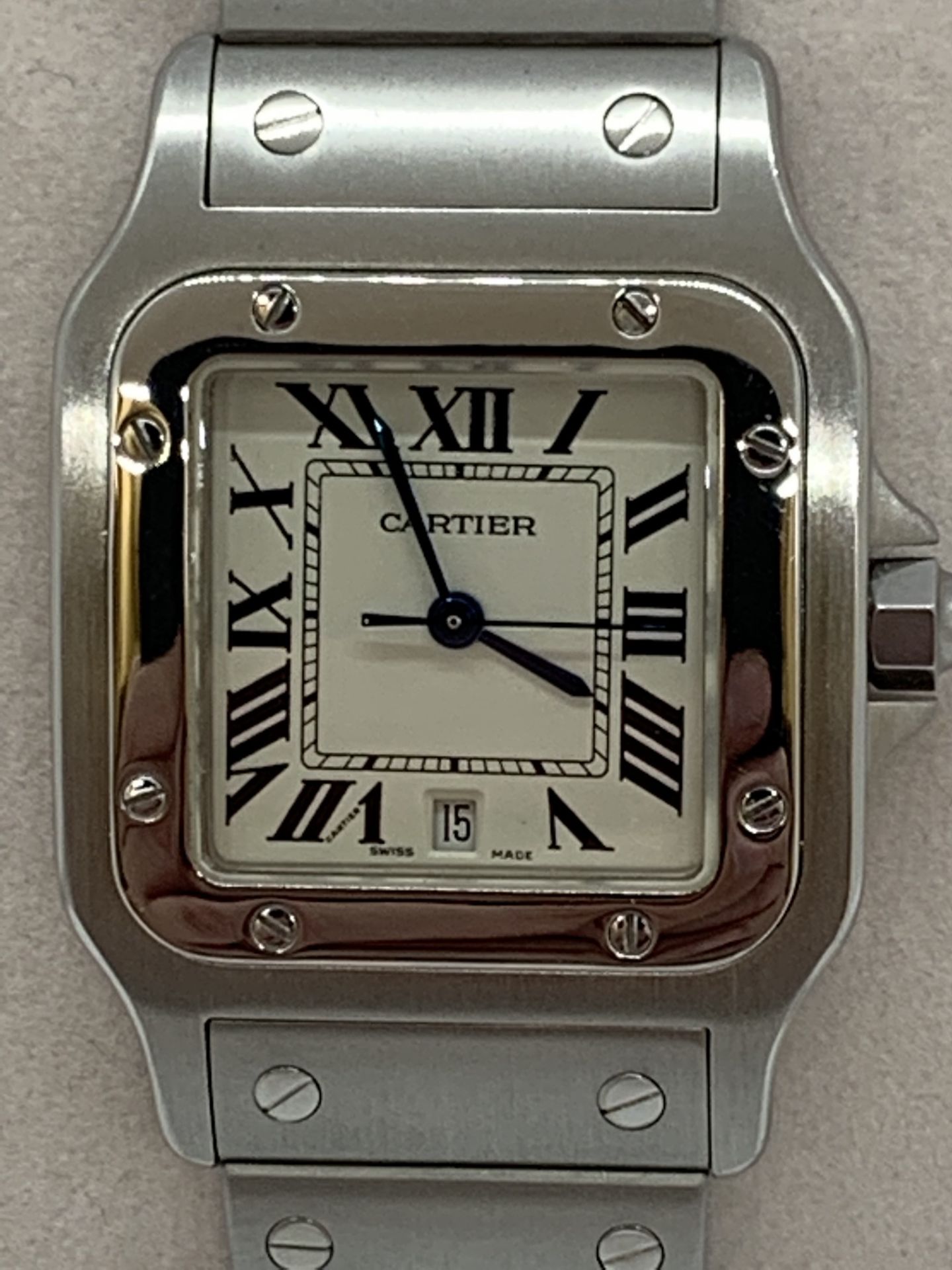 Cartier Santos Galbee s/s Watch