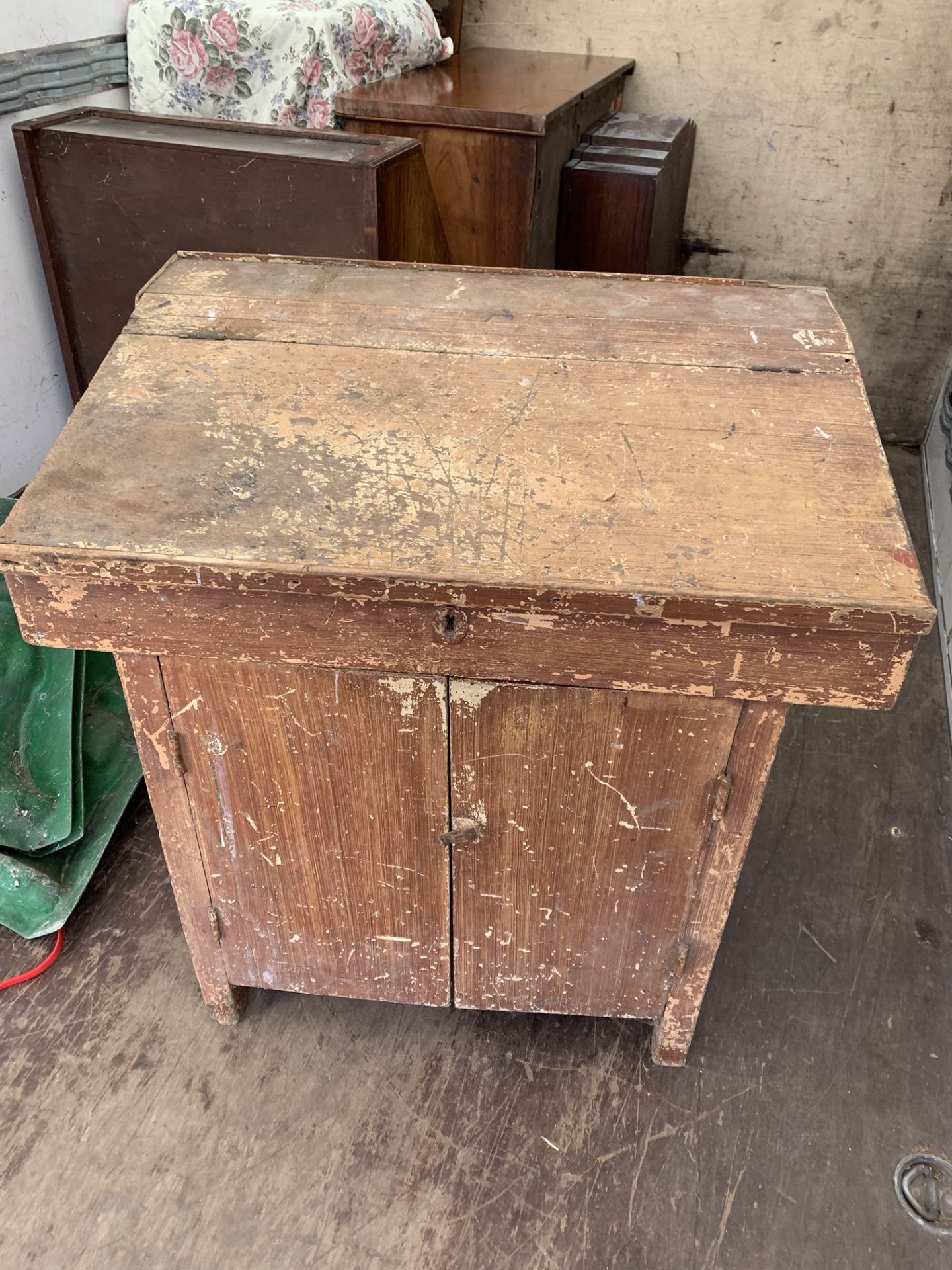 OLD RAILWAY PARCEL MASTERS DESK - FROM CAWSTON TRAIN STATION