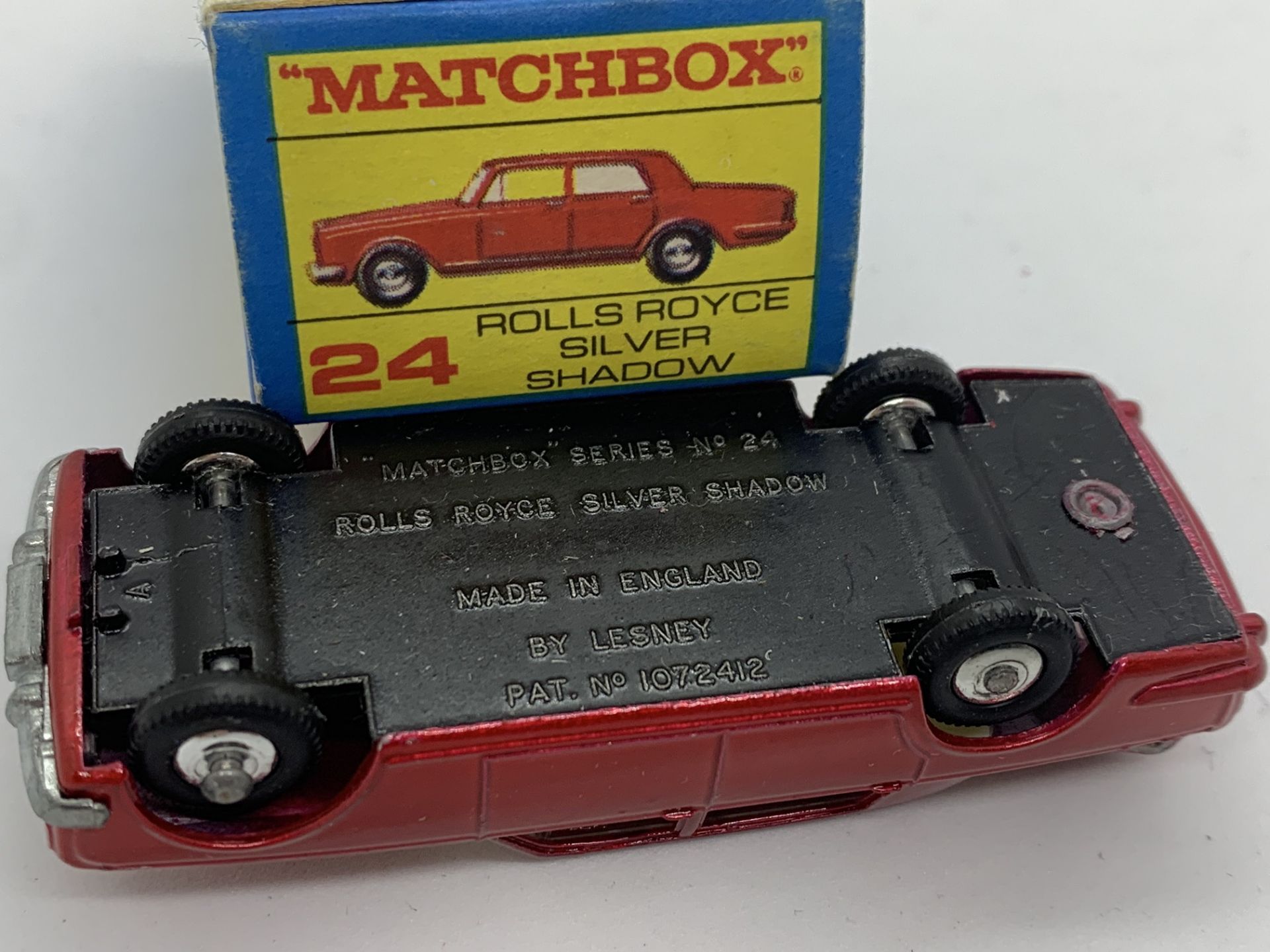 MATCHBOX ROLLS ROYCE SILVER SHADOW NO 24 WITH ORIGINAL BOX - NO RESERVE - Image 4 of 4