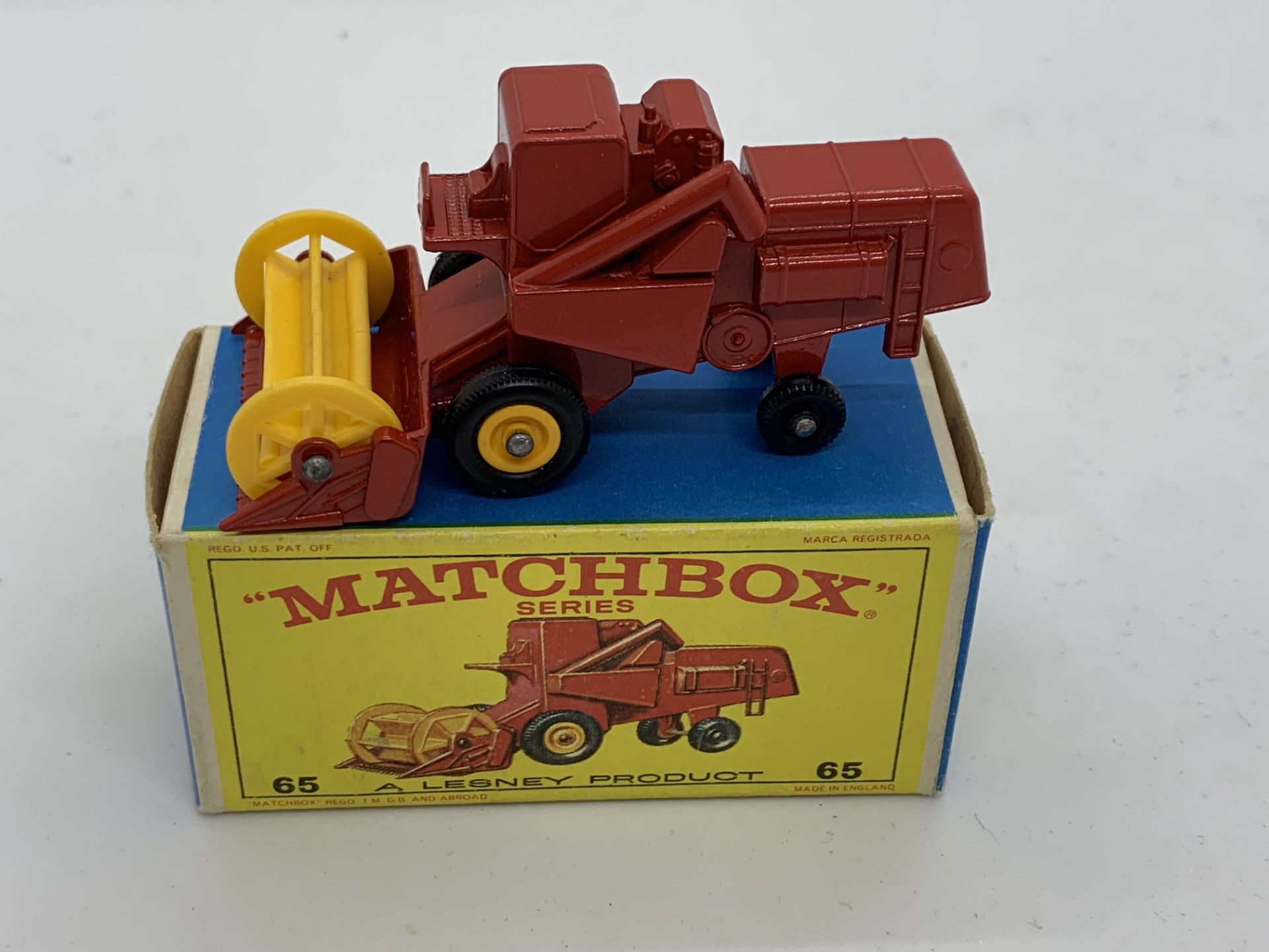 MATCHBOX CLASS COMBINE HARVESTER NO 65 WITH ORIGINAL BOX - NO RESERVE - Image 6 of 6