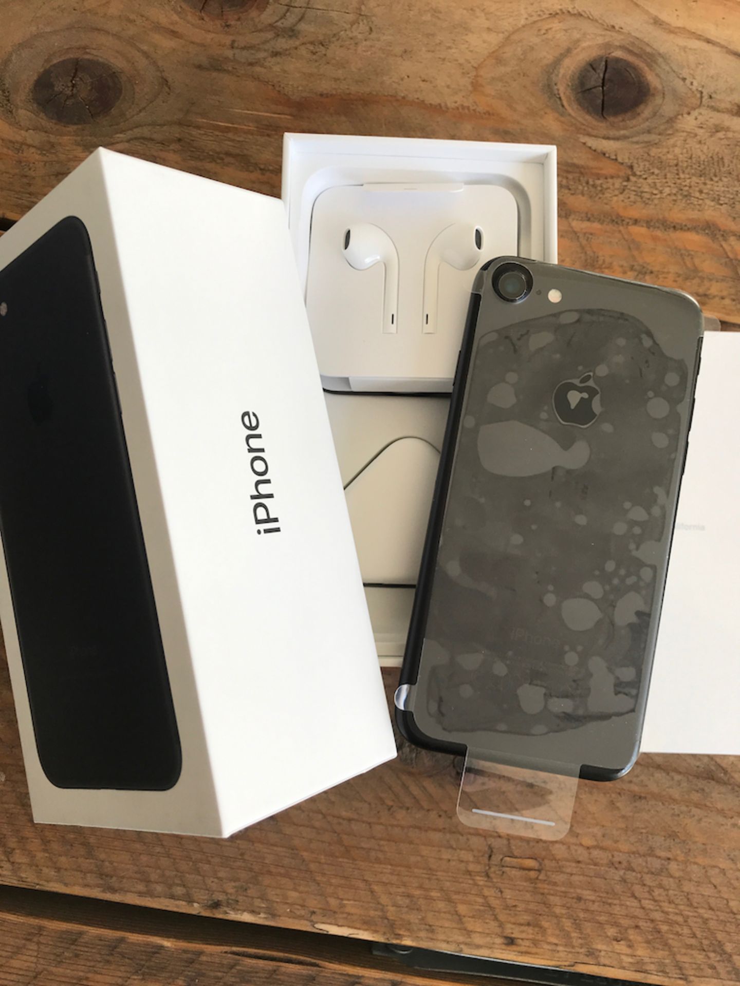 Genuine Apple iPhone 7 128GB - Matte Black (A1778) - Image 5 of 6