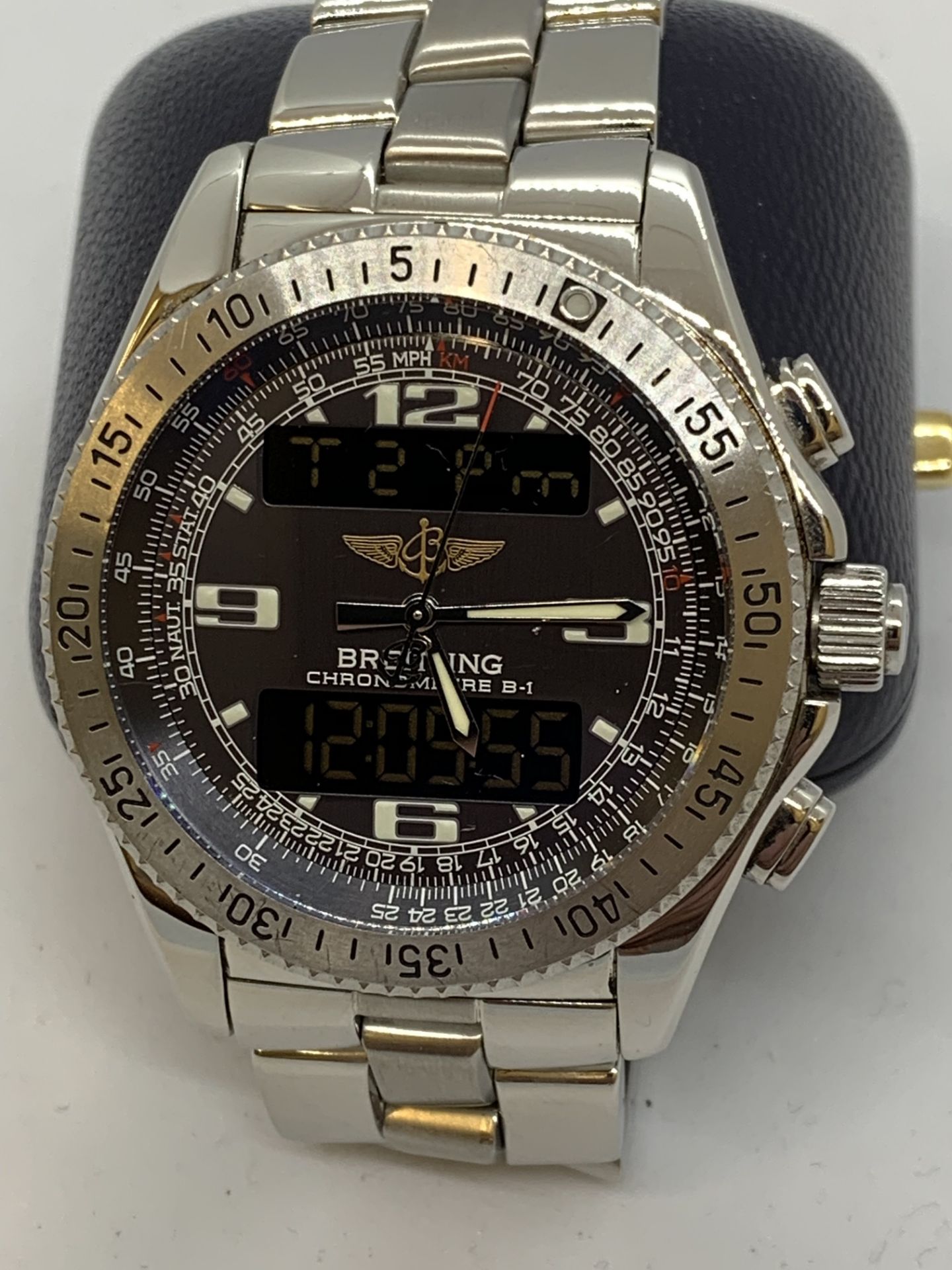 BREITLING CHRONO A78362 STAINLESS STEEL WATCH