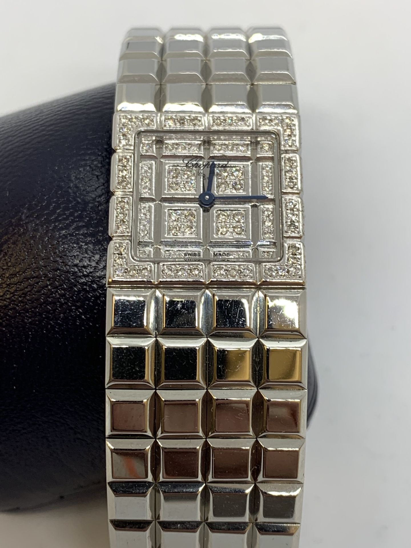 CHOPARD CUBE DIAMOND SET WATCH