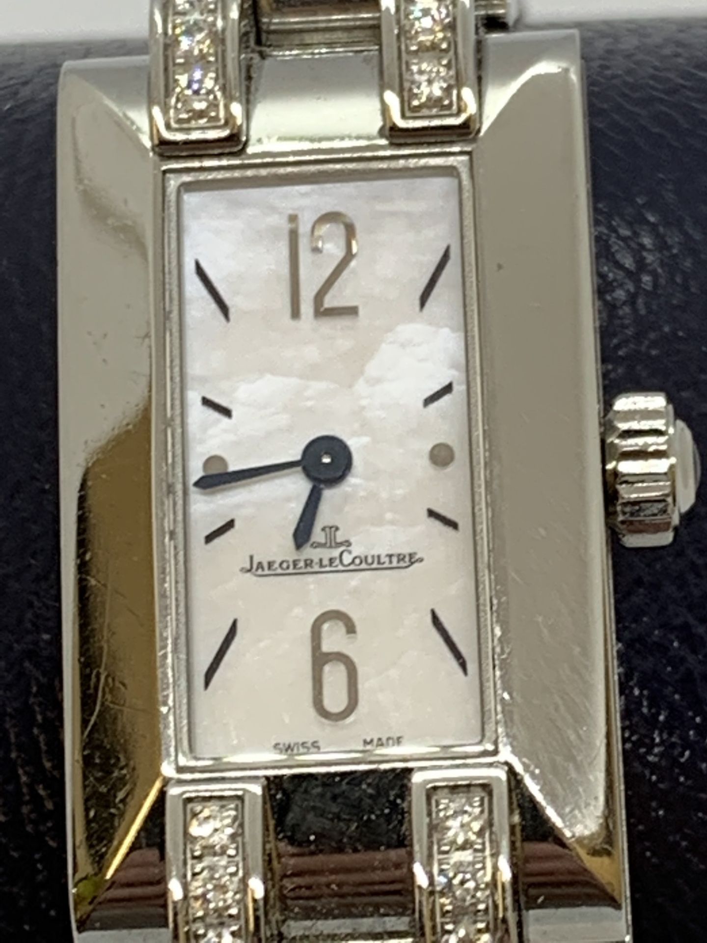 JAEGER-LE-COULTRE DIAMOND SET WATCH - Image 3 of 5