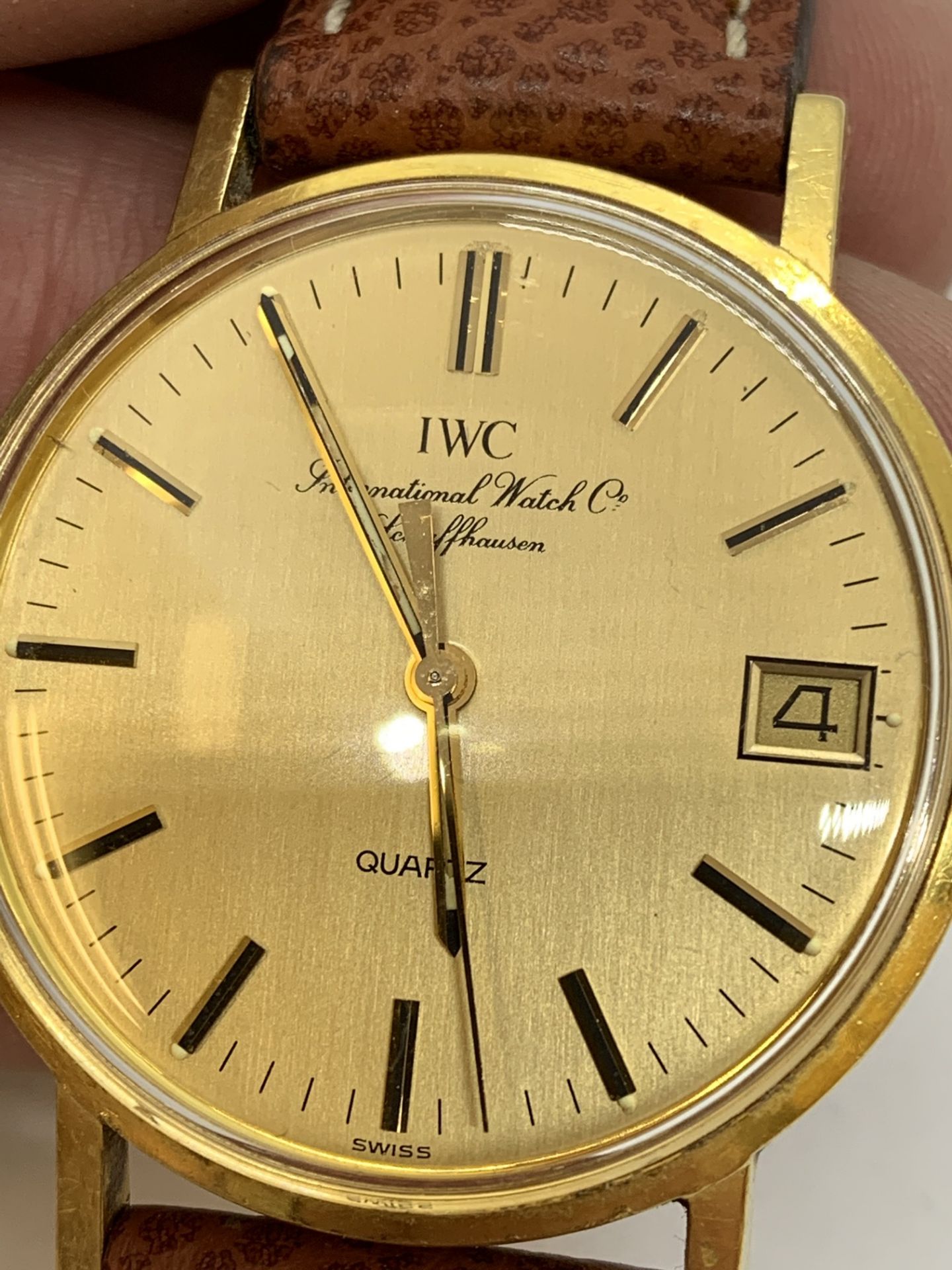 IWC 18ct GOLD WATCH - INTERNATIONAL WATCH COMPANY - Image 2 of 5