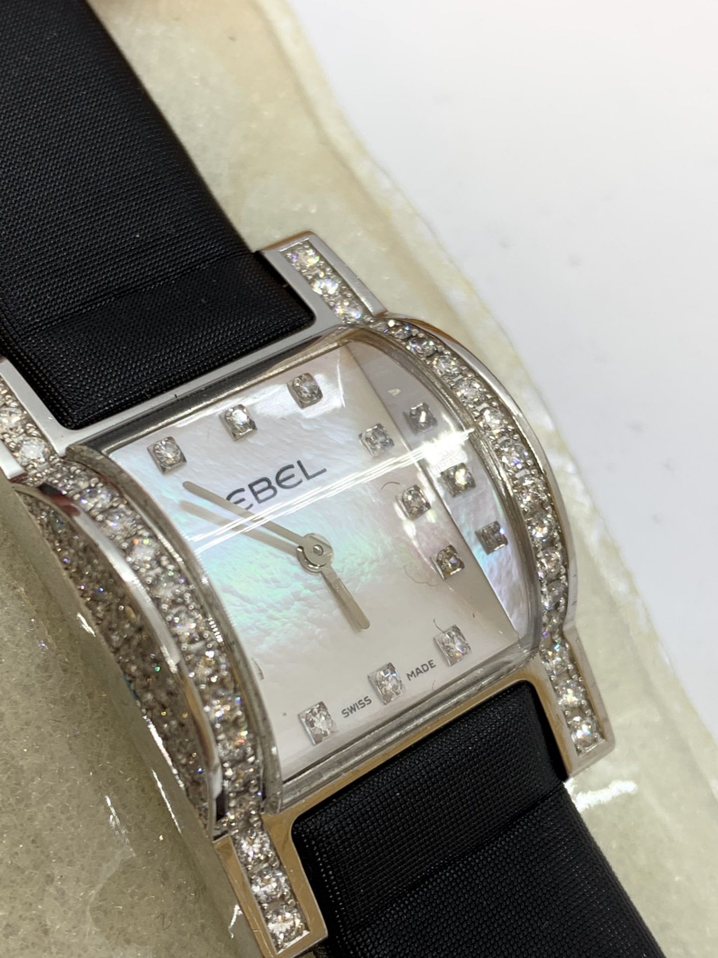 EBEL 18ct GOLD & DIAMOND SET WATCH - Image 5 of 7