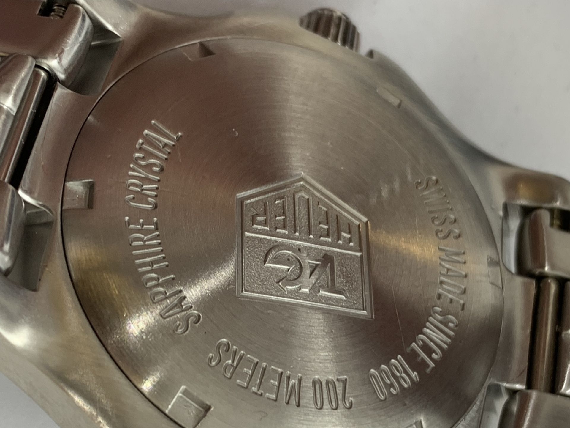 TAG HEUER WATCH STAINLESS STEEL - Image 5 of 10