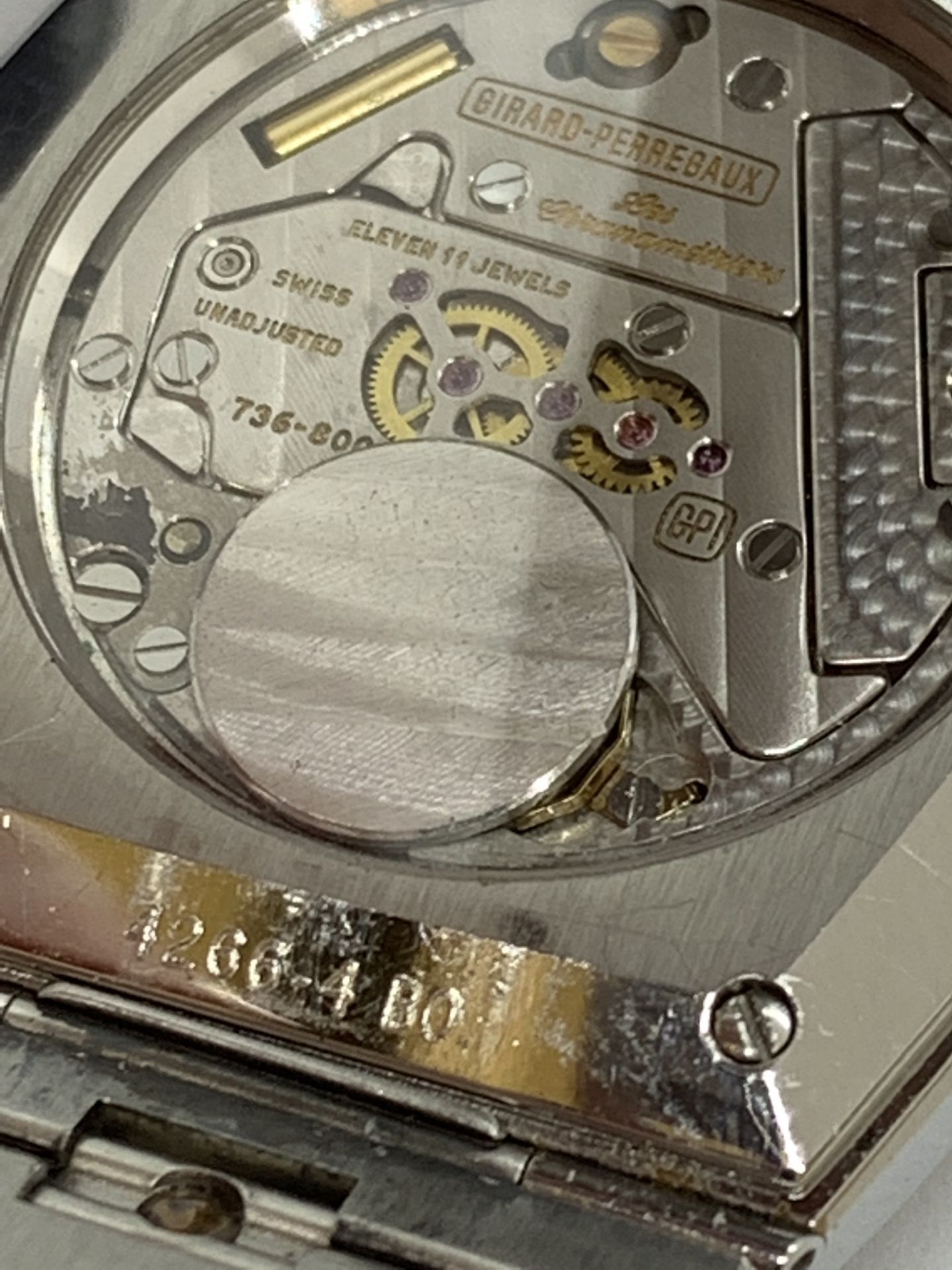 RARE GIRARD PERREGAUX EQUATION SOLEIL WATCH - Image 12 of 17