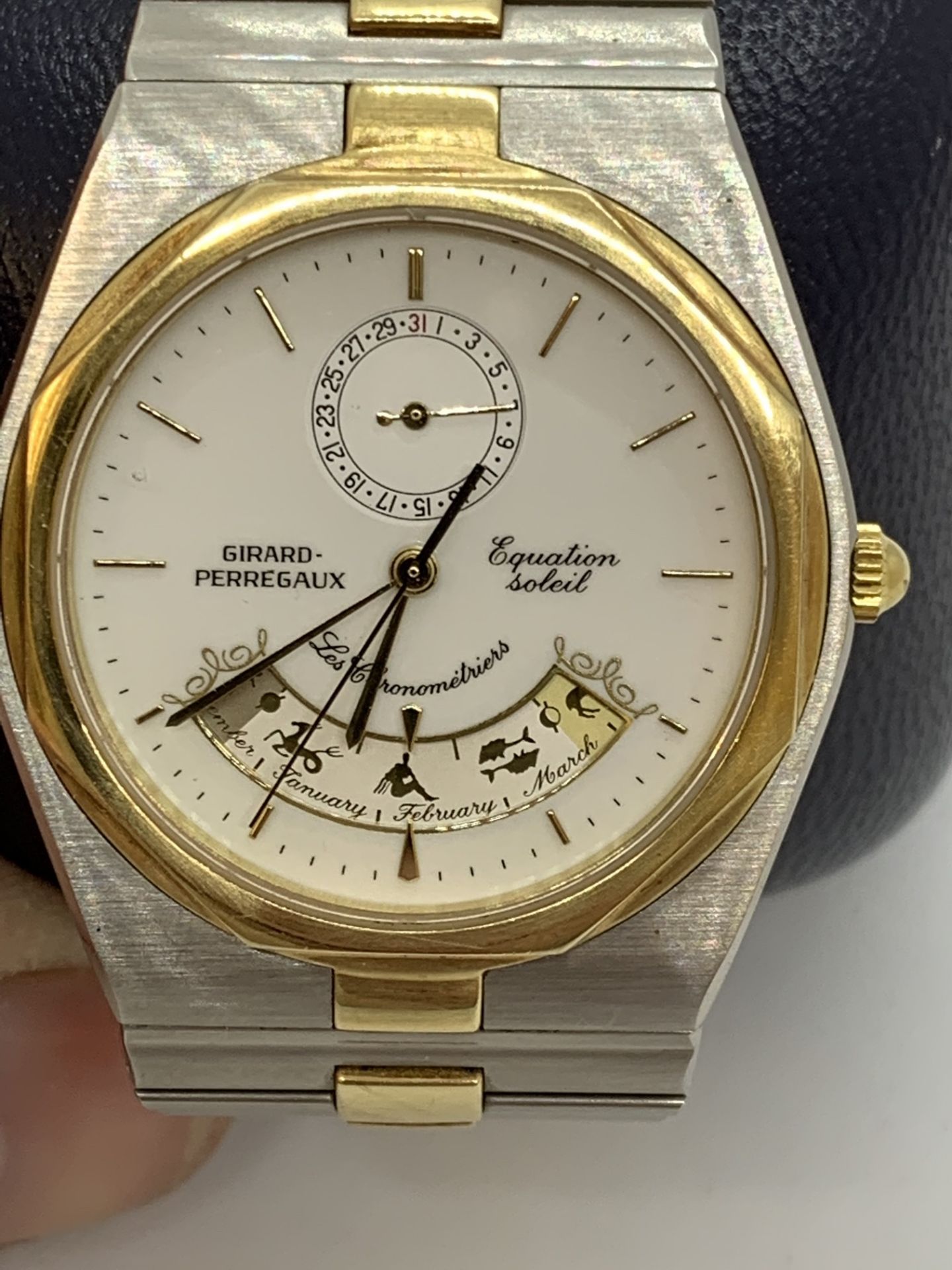 RARE GIRARD PERREGAUX EQUATION SOLEIL WATCH - Image 2 of 17