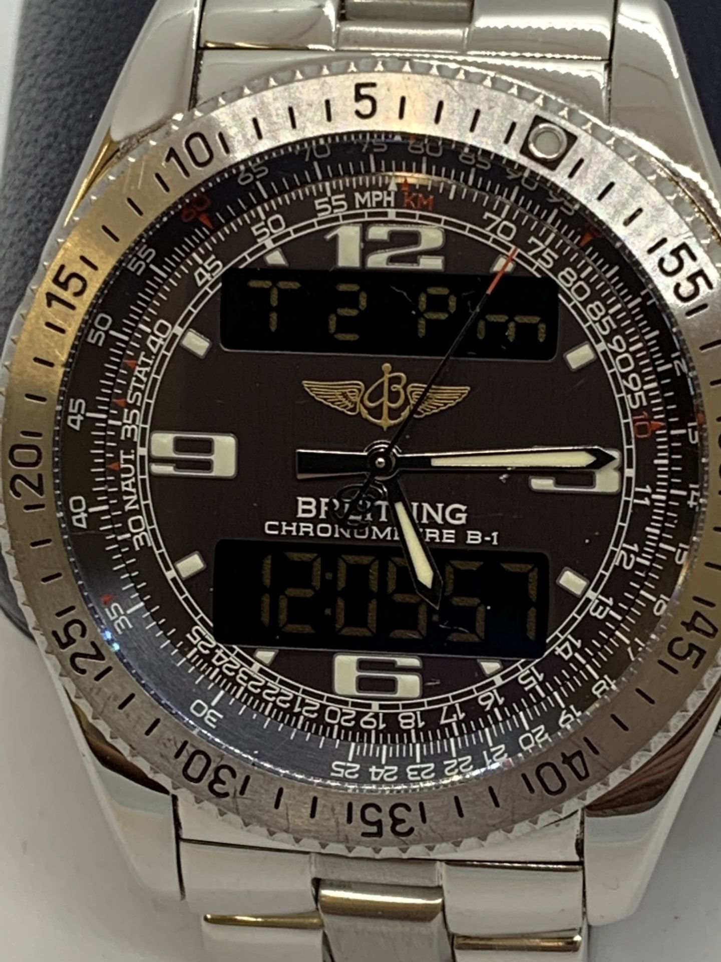 BREITLING CHRONO A78362 STAINLESS STEEL WATCH - Image 2 of 9