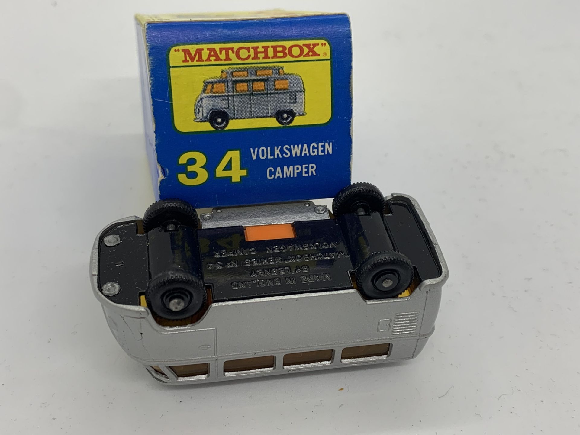 MATCHBOX VOLKSWAGEN CAMPER NO 34 WITH ORIGINAL BOX - NO RESERVE - Image 4 of 6