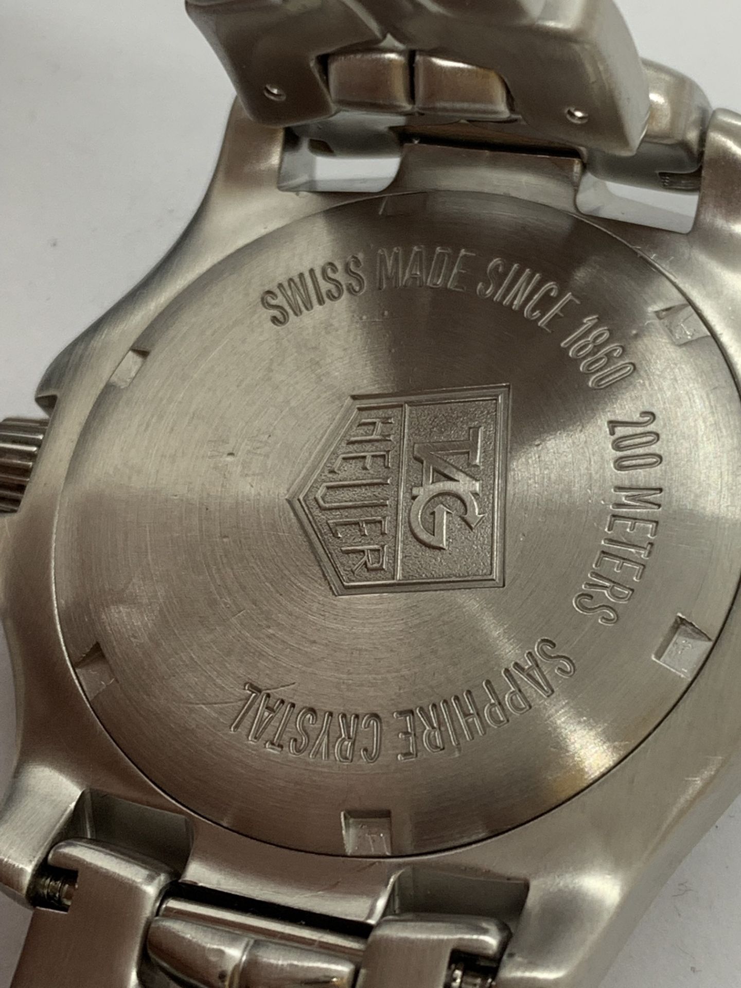 TAG HEUER WATCH STAINLESS STEEL - Image 3 of 10