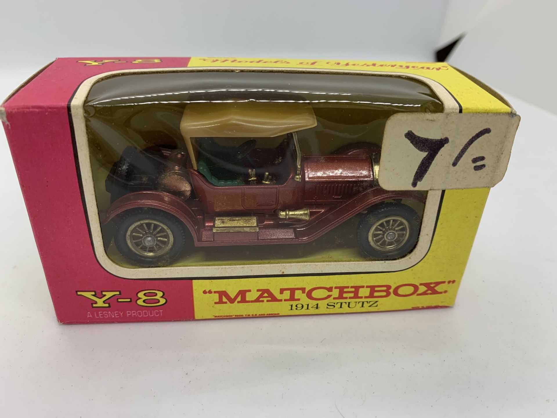 BOXED MATCHBOX Y8 1914 STUTZ
