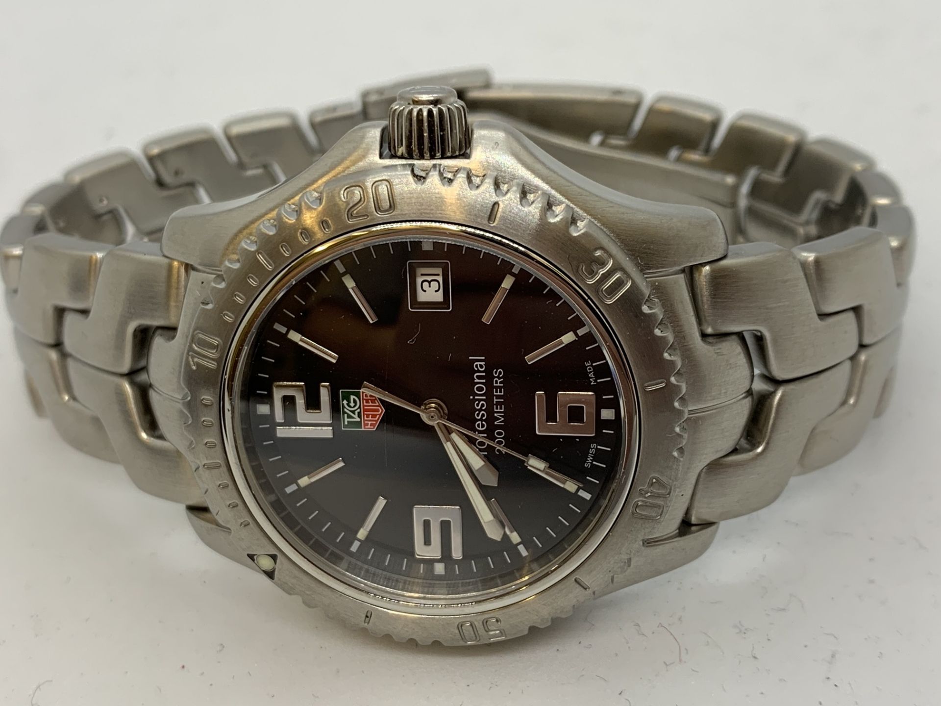 TAG HEUER WATCH STAINLESS STEEL - Image 9 of 10