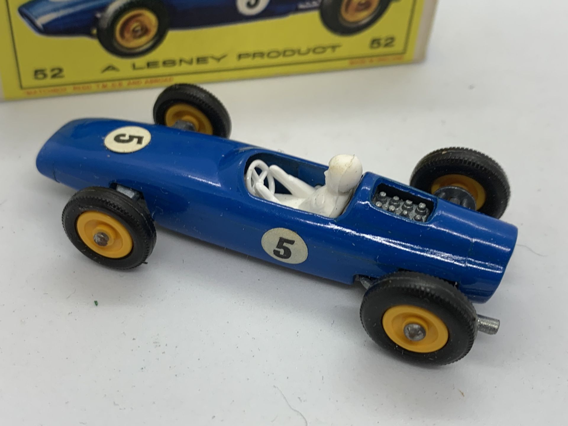 MATCHBOX B.R.M RACING CAR NO 52 WITH ORIGINAL BOX - NO RESERVE - Image 3 of 7