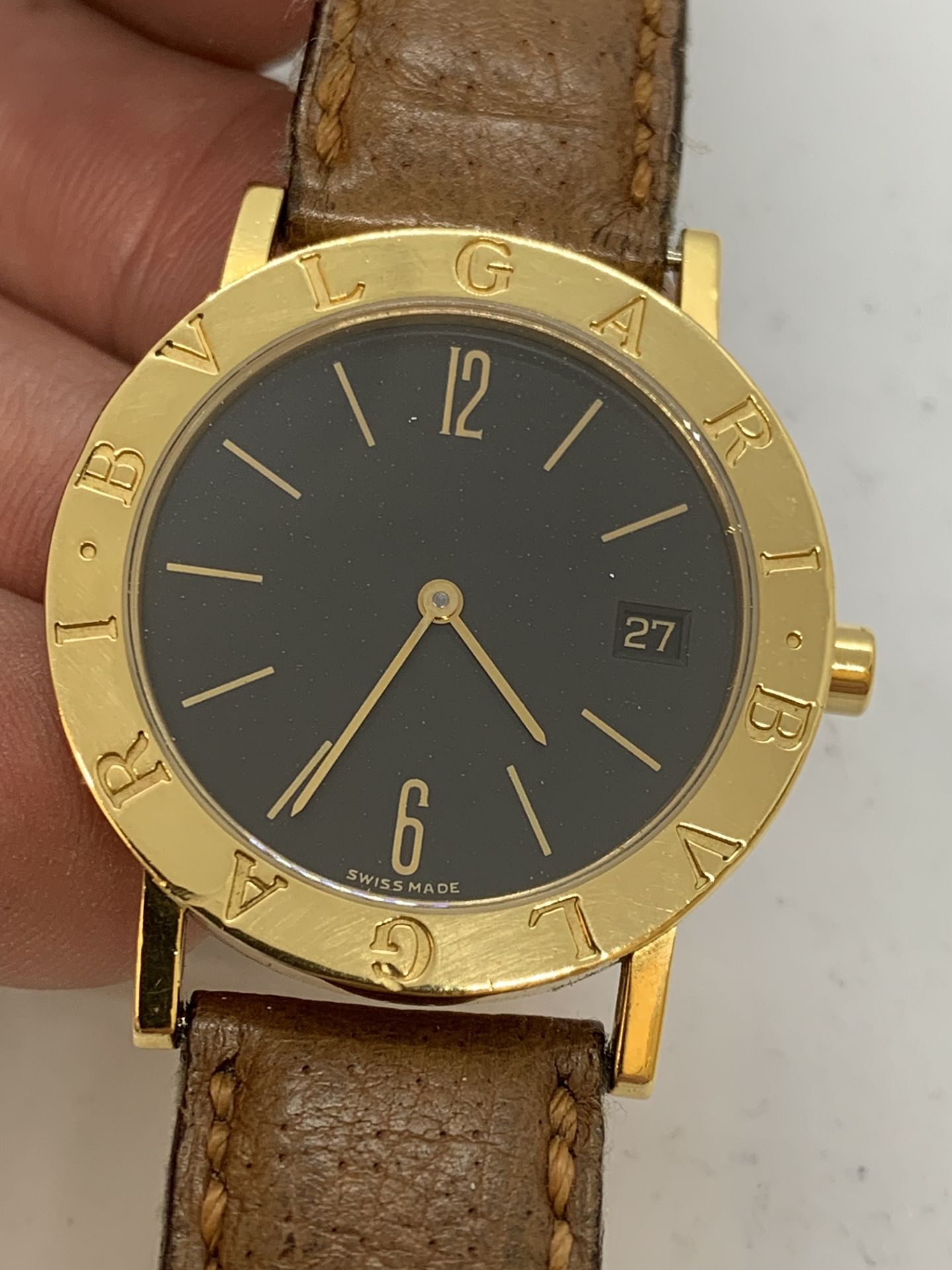 Bulgari Bvlgari Bulgari BB 33 GL 18K Solid Gold