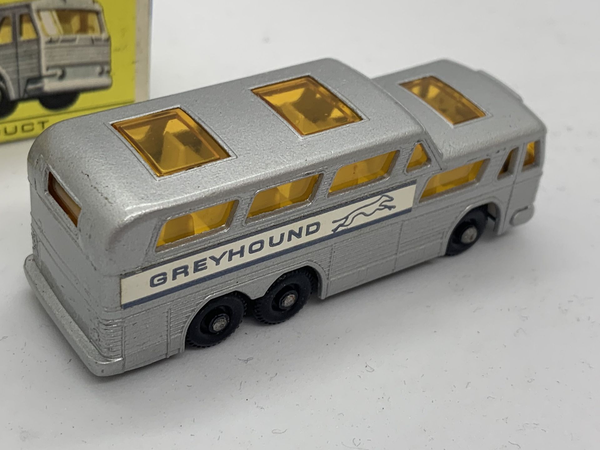 MATCHBOX GREYHOUND COACH NO 66 WITH ORIGINAL BOX - NO RESERVE - Image 3 of 5