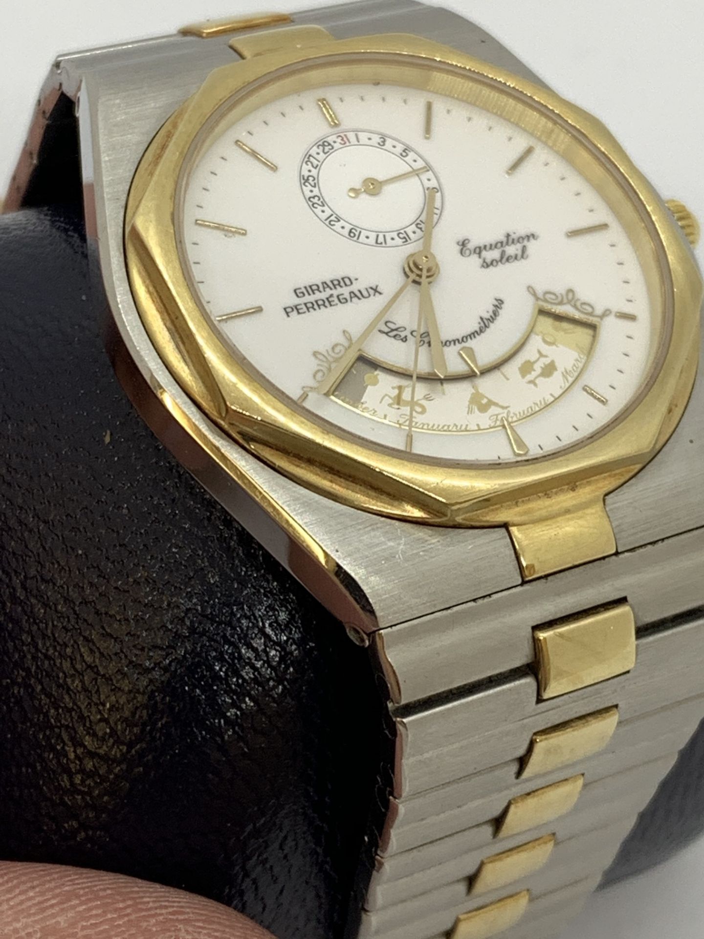 RARE GIRARD PERREGAUX EQUATION SOLEIL WATCH - Image 5 of 17