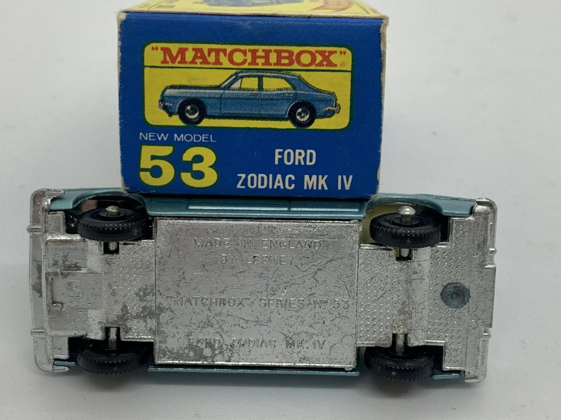 MATCHBOX FORD ZODIAC MK IV NO 53 WITH ORIGINAL BOX - NO RESERVE - Image 6 of 6