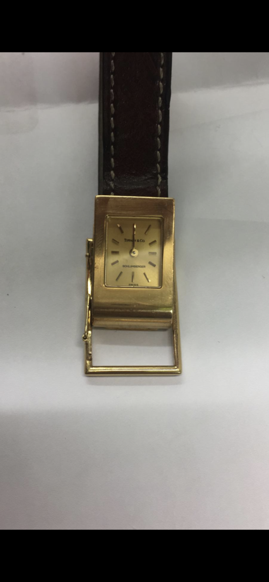 18ct GOLD TIFFANY & CO LADIES WATCH - Image 9 of 9