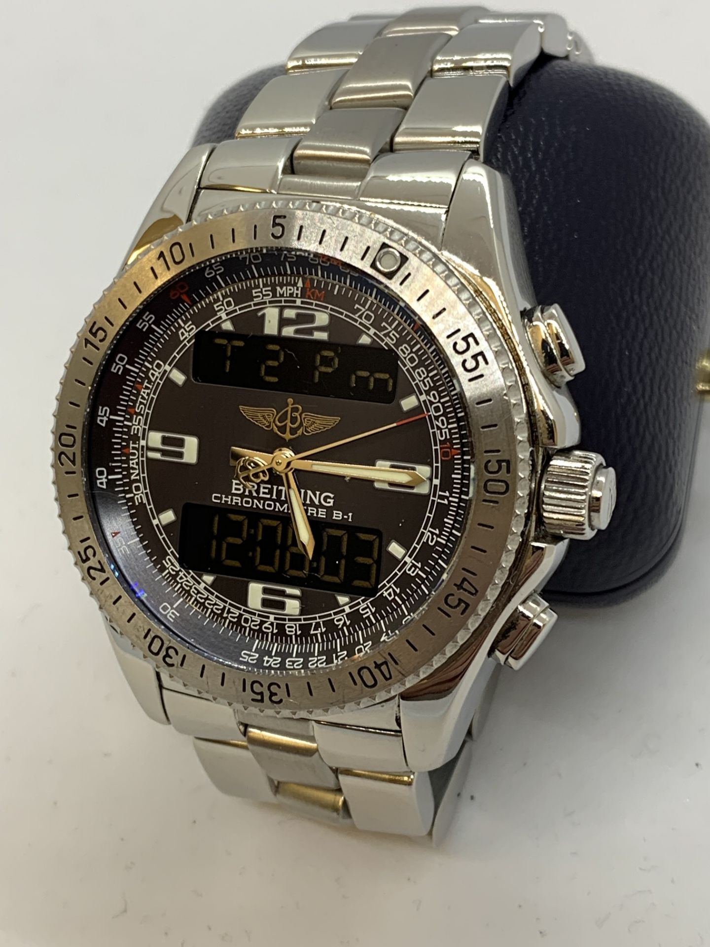 BREITLING CHRONO A78362 STAINLESS STEEL WATCH - Image 3 of 9