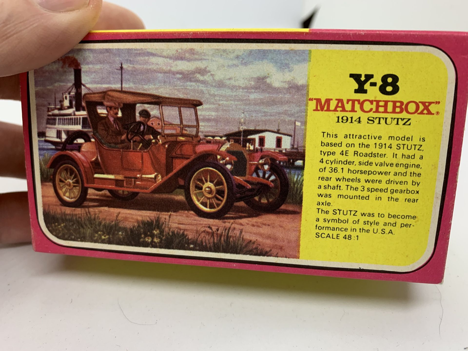 BOXED MATCHBOX Y8 1914 STUTZ - Image 2 of 2