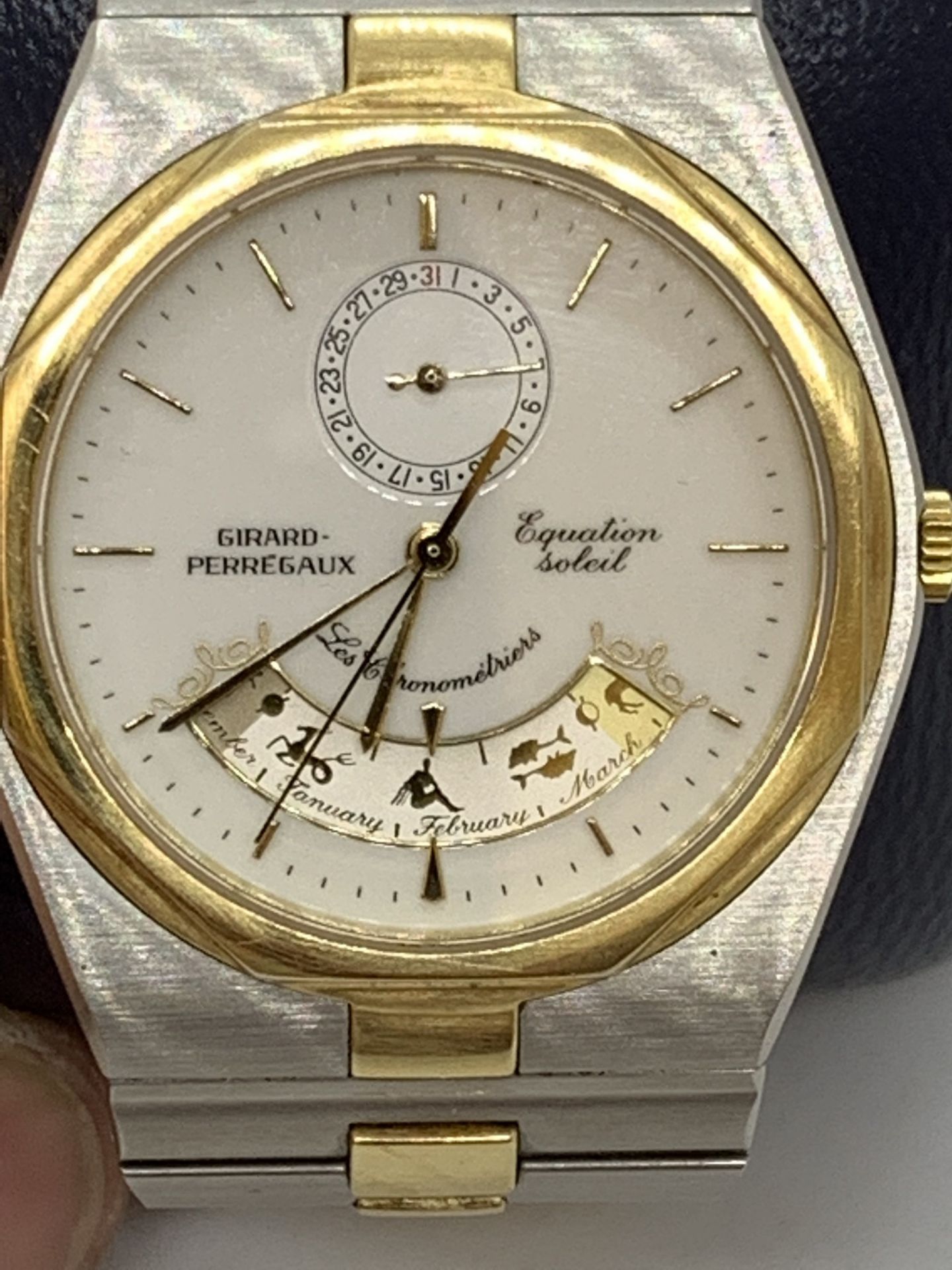 RARE GIRARD PERREGAUX EQUATION SOLEIL WATCH - Image 15 of 17