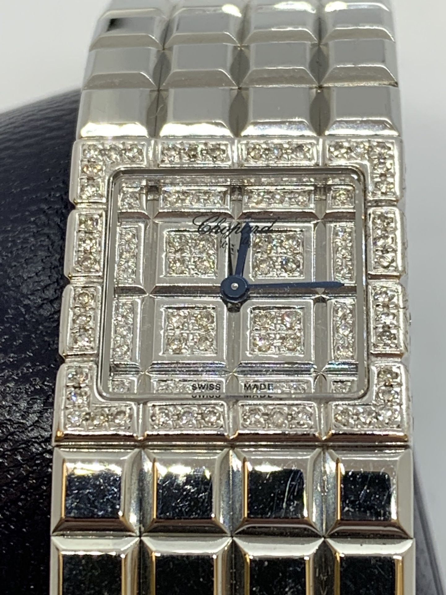 CHOPARD CUBE DIAMOND SET WATCH - Image 3 of 7