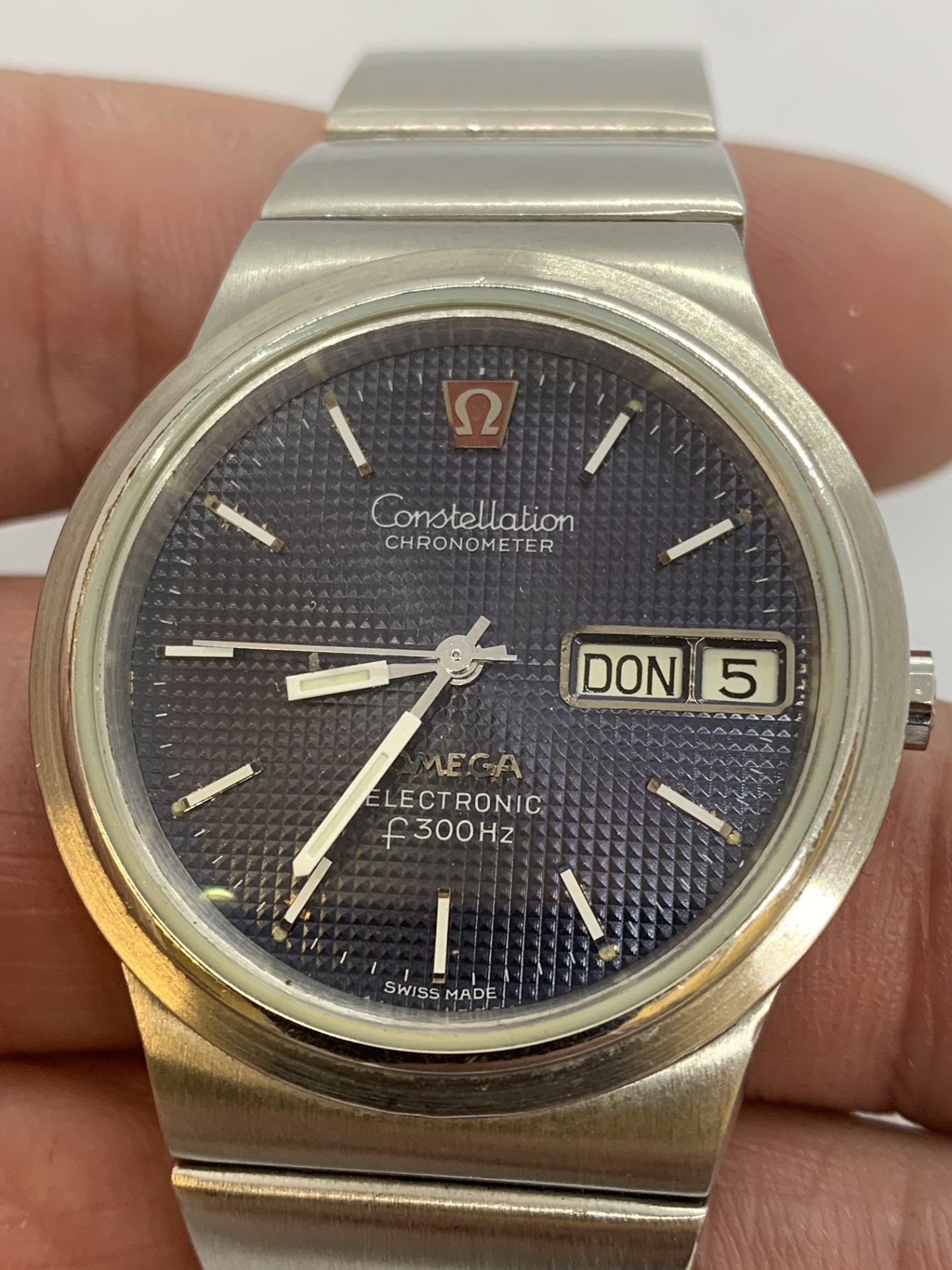 OMEGA CONSTELLATION DAY DATE WATCH