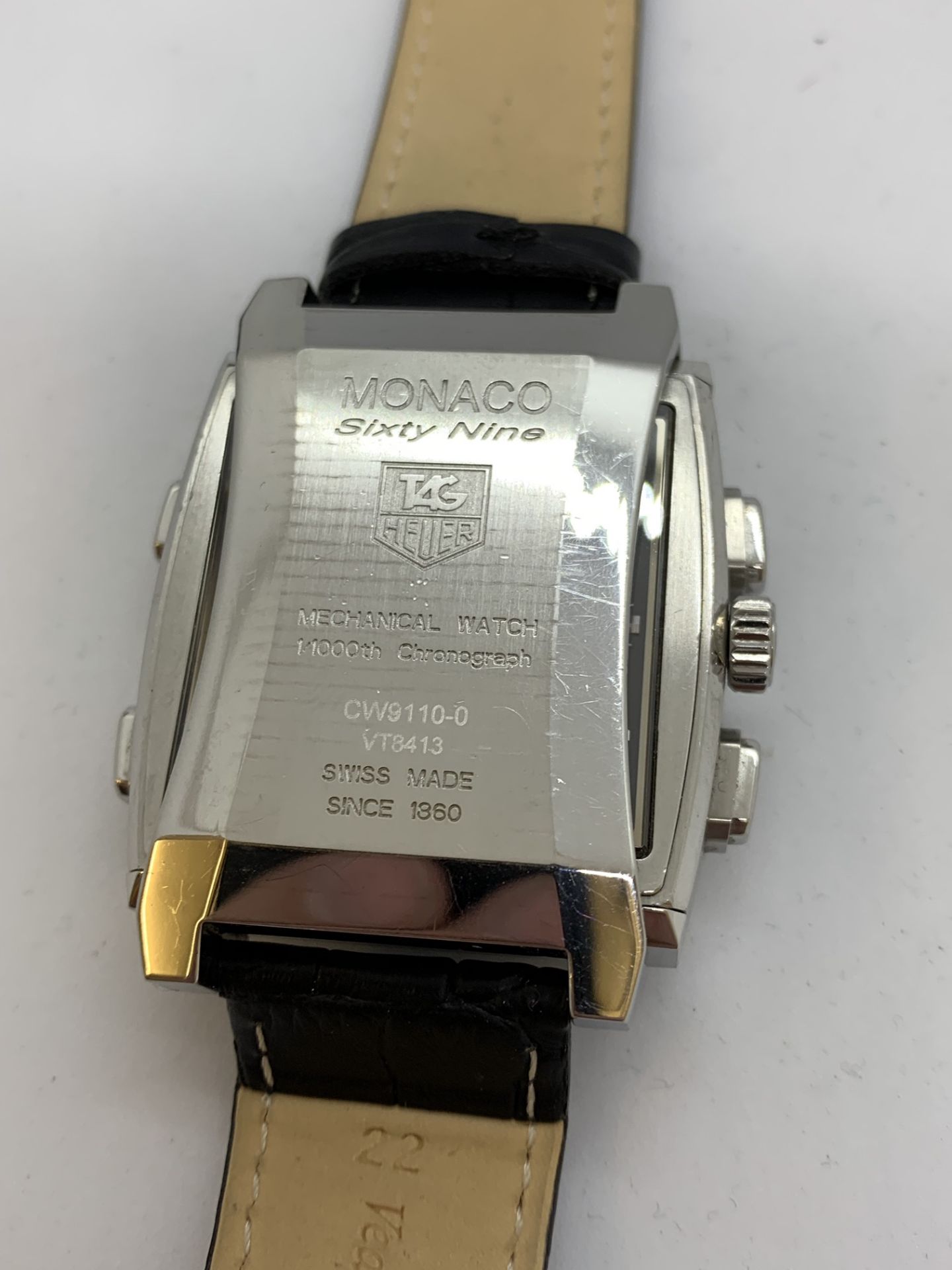 TAG HEUER MONACO 69 MECHANICAL WATCH CW9110-0 - Image 7 of 13