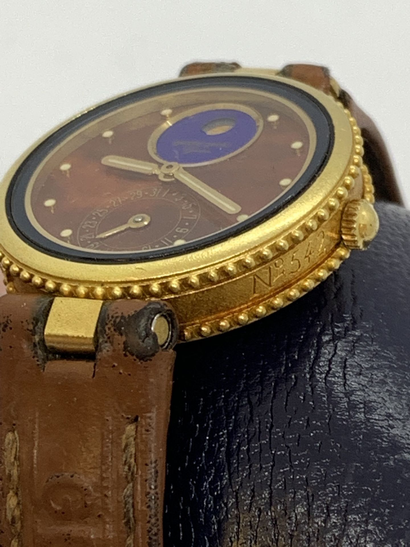 FINE 18ct GOLD GERALD GENTA WATCH - No 542 - Image 2 of 11