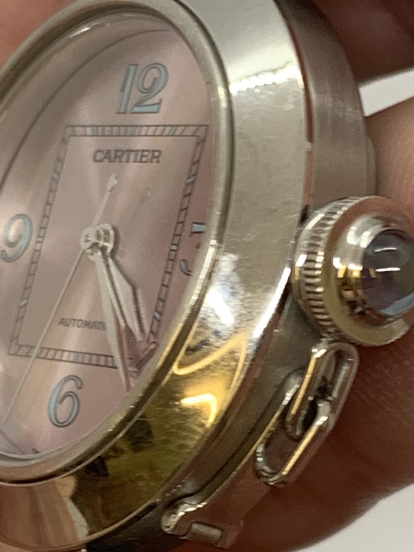 CARTIER PASHA S/S AUTOMATIC WATCH - Image 6 of 8