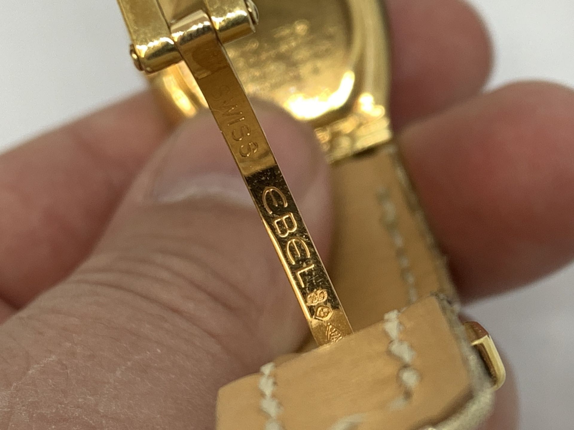 LADIES EBEL BELUGA 18ct GOLD WATCH - Image 4 of 7