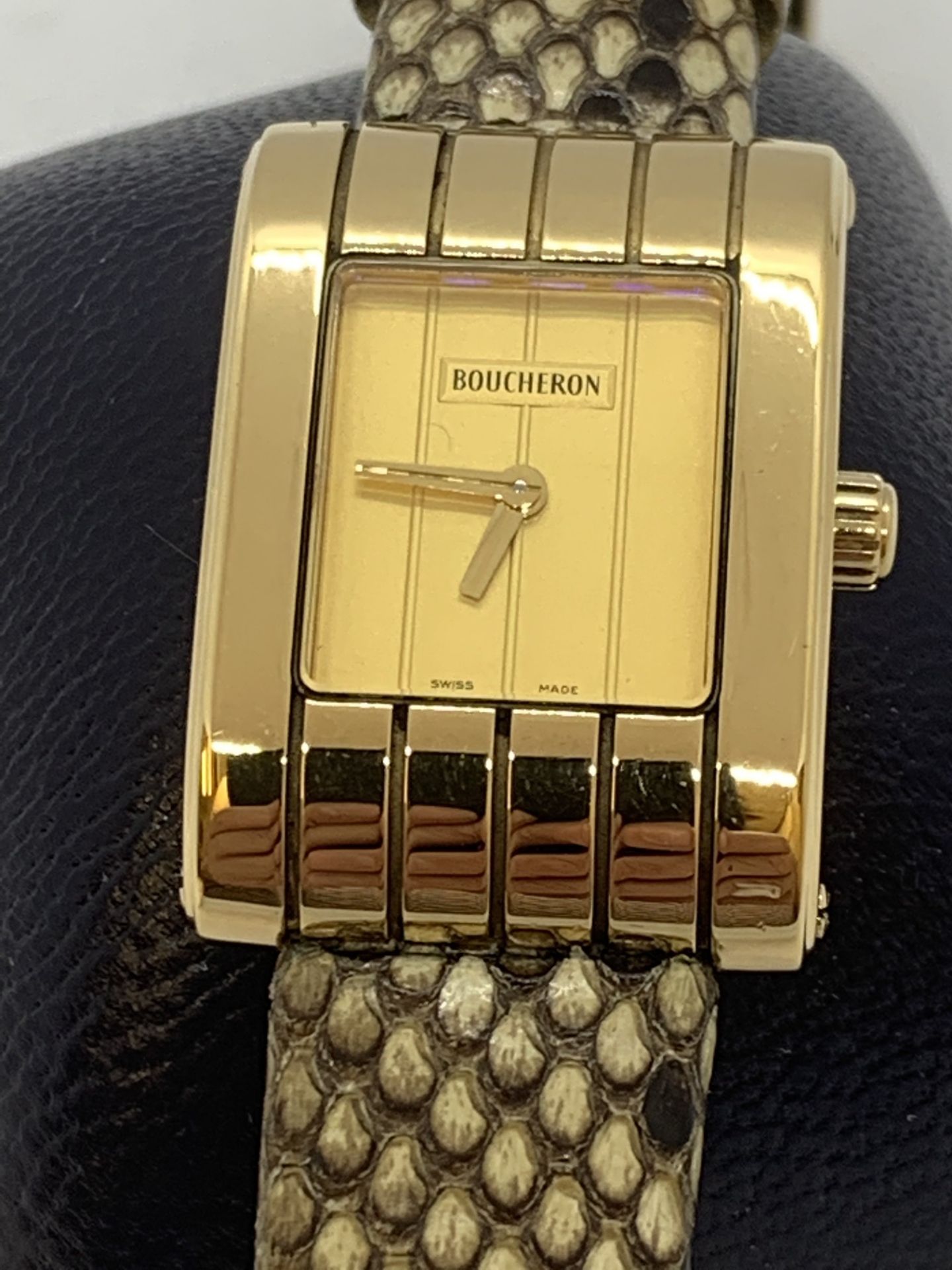 BOUCHERON 18ct GOLD WATCH