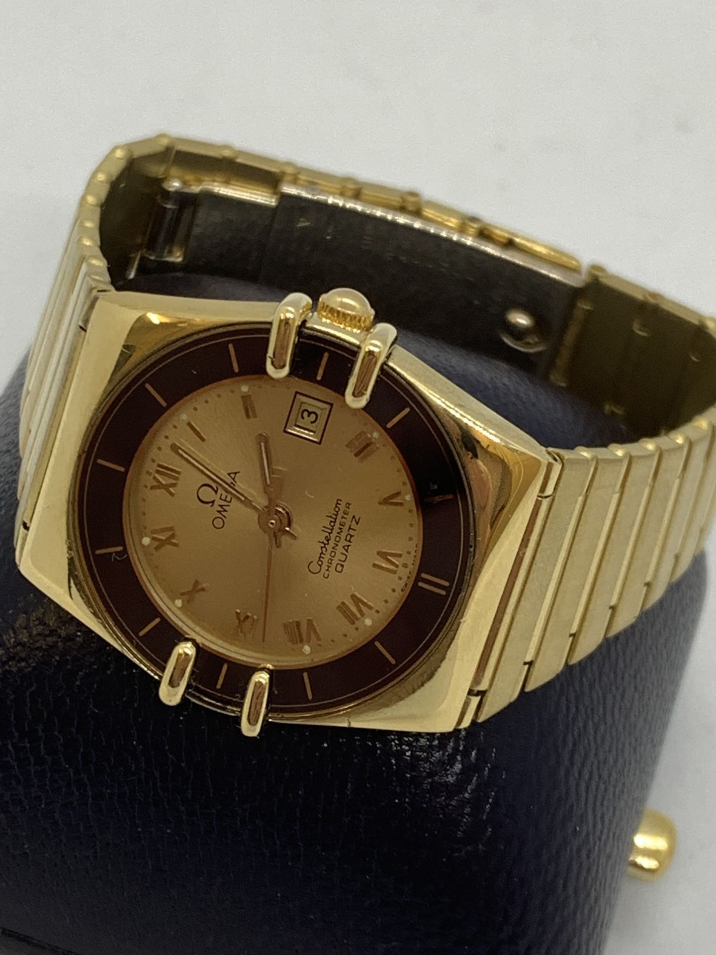 18ct GOLD OMEGA CONSTELLATION WATCH - Image 4 of 7