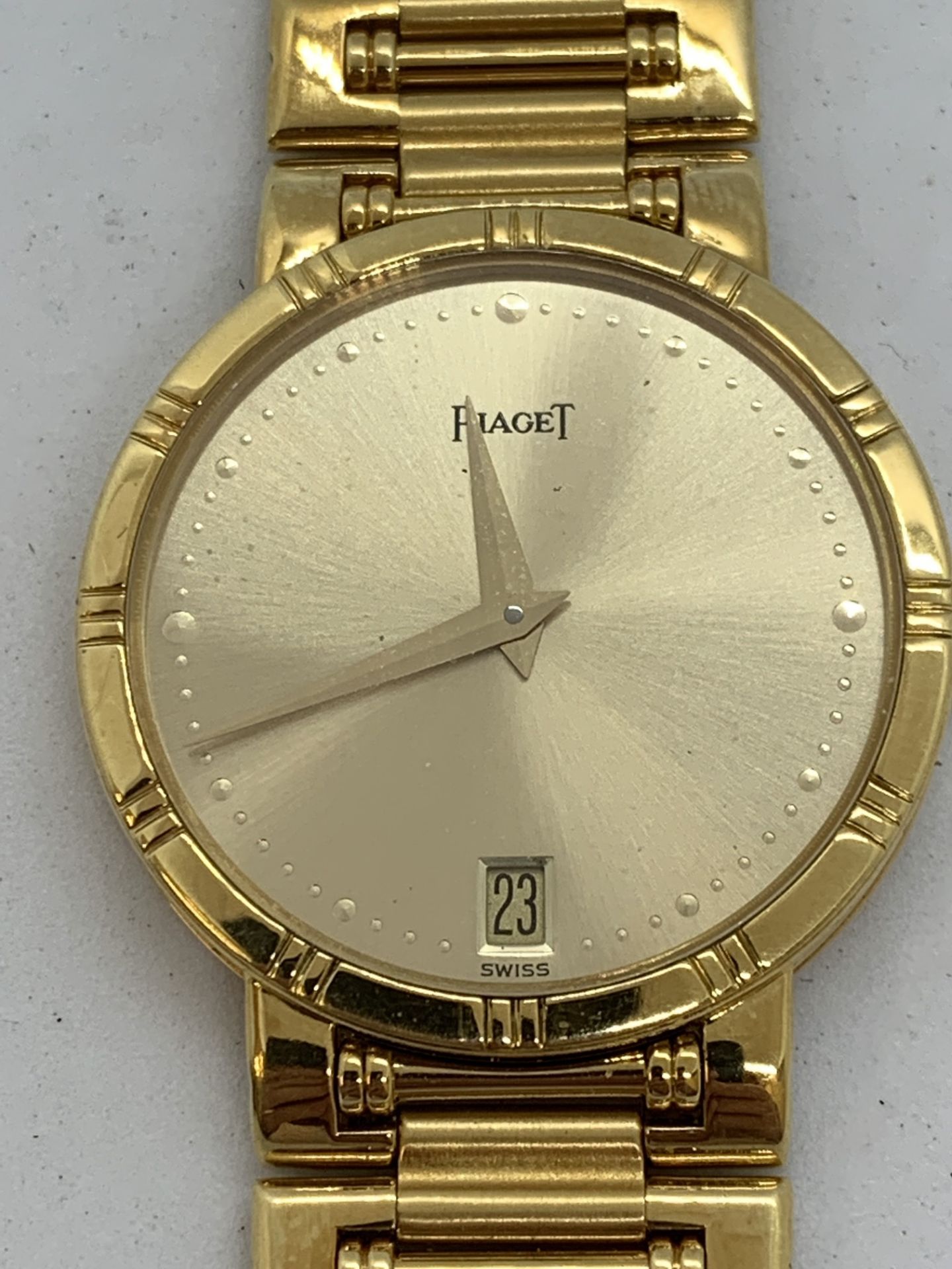 18ct GOLD PIAGET WATCH - 83 GRAMS APPROX