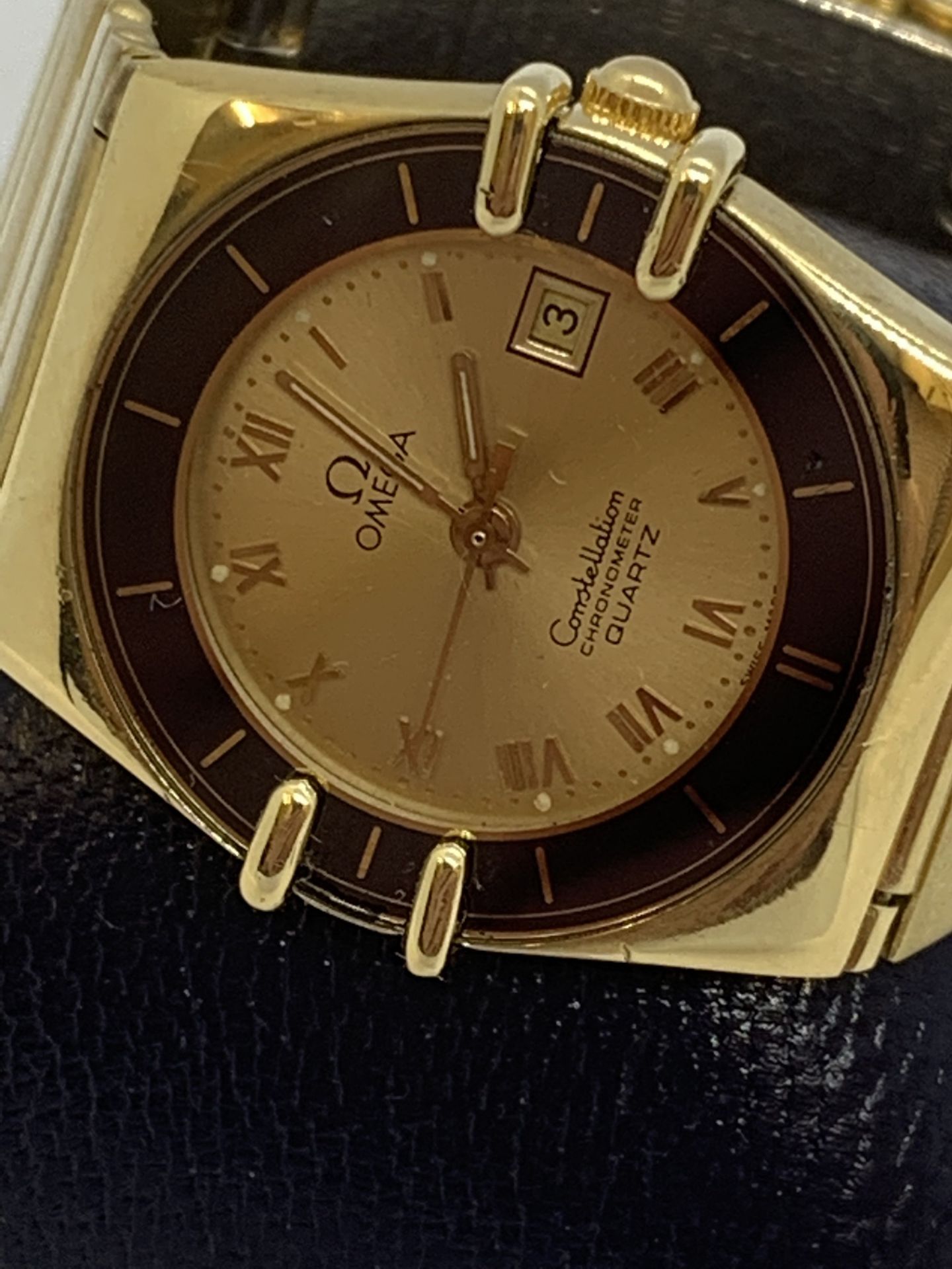 18ct GOLD OMEGA CONSTELLATION WATCH - Image 2 of 7