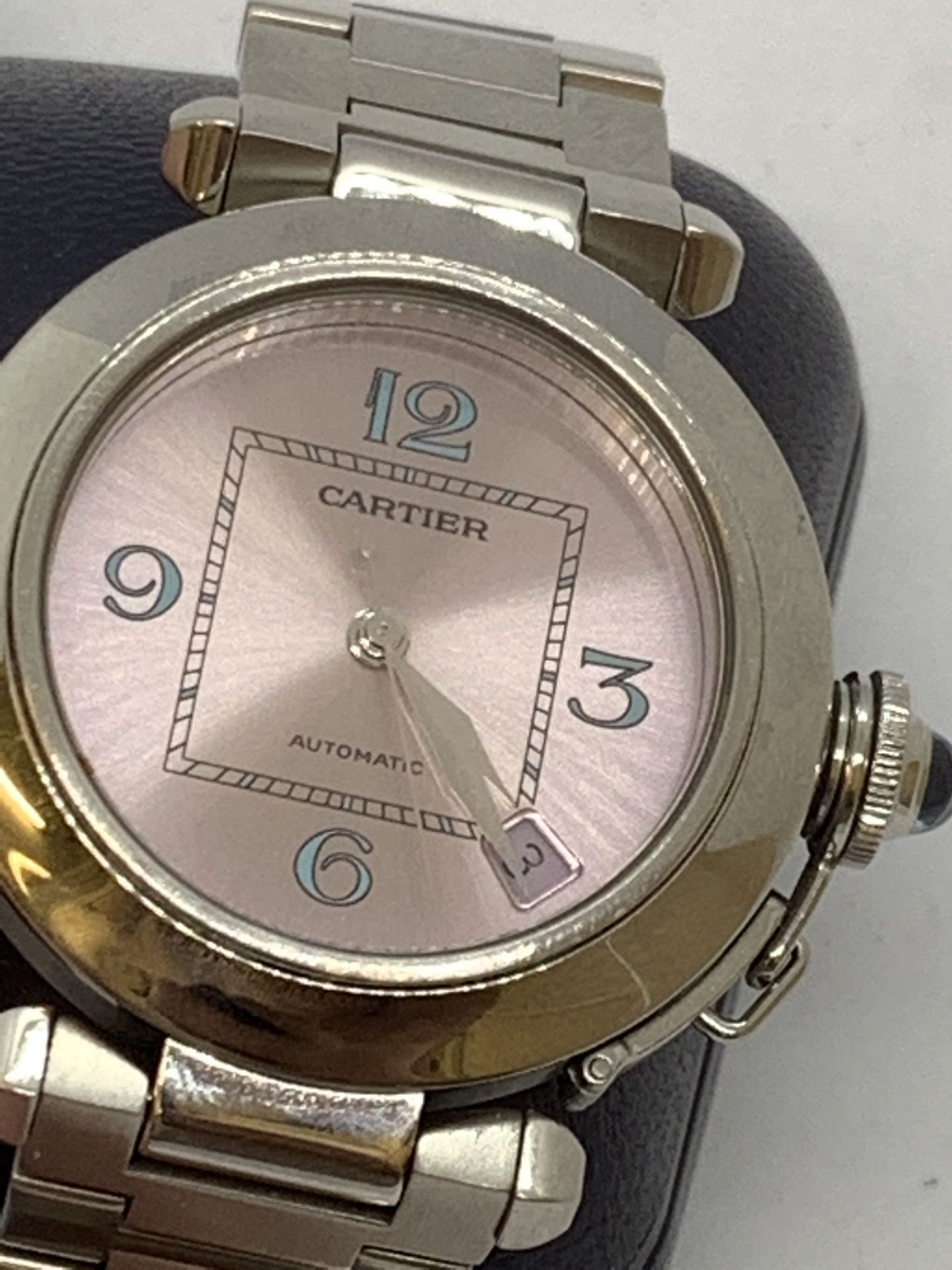 CARTIER PASHA S/S AUTOMATIC WATCH - Image 4 of 8