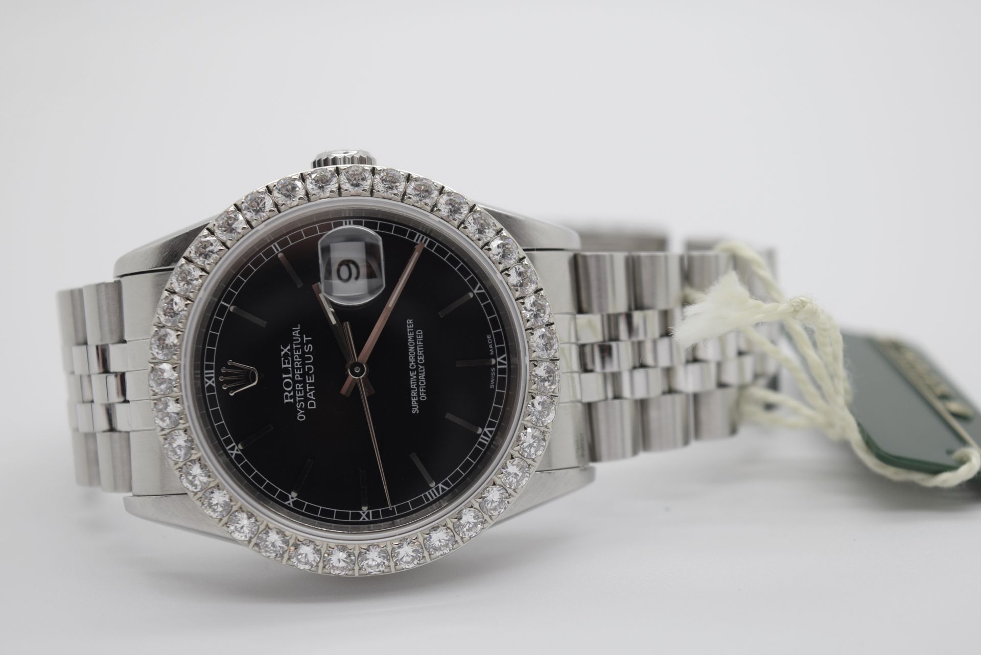 36MM MENS ROLEX DATEJUST WATCH - Image 2 of 5