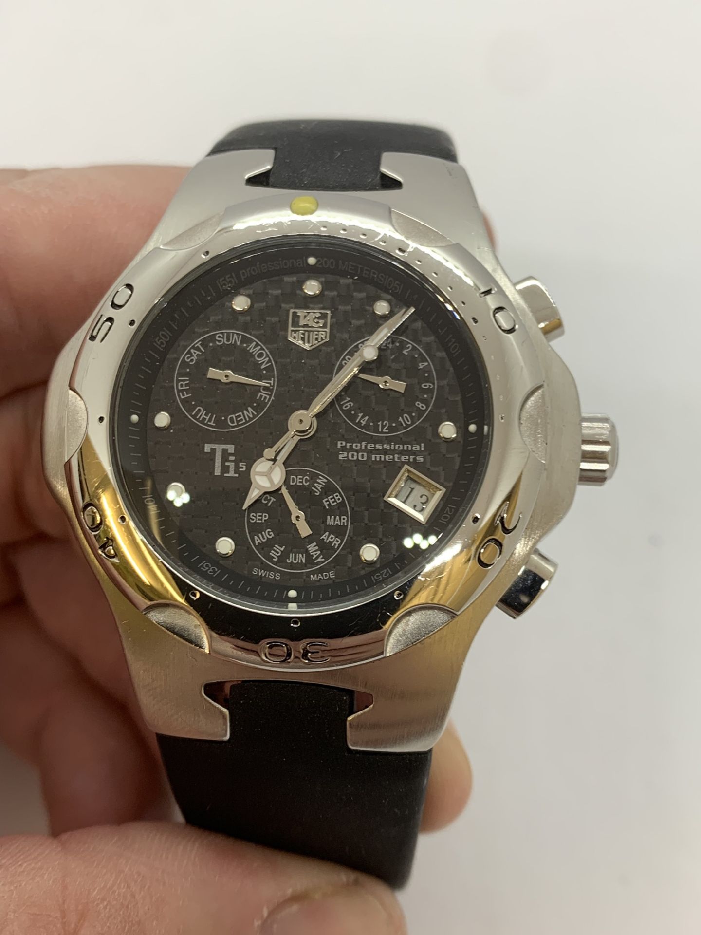 TAG HEUER PROFESSIONAL CHRONO AUTOMATIC WATCH - 200 METERS - Image 9 of 11