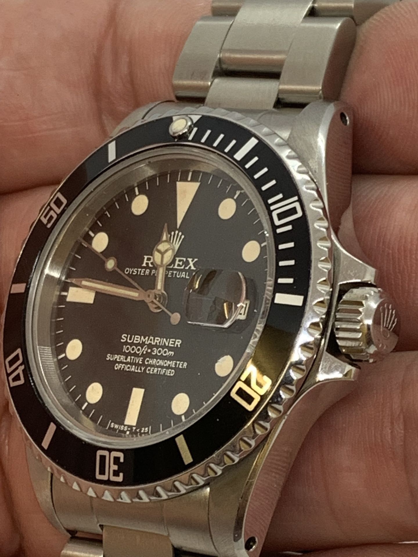 ROLEX SUBMARINER 16800 STAINLESS STEEL - CIRCA 1979 - 1983 - Image 16 of 19