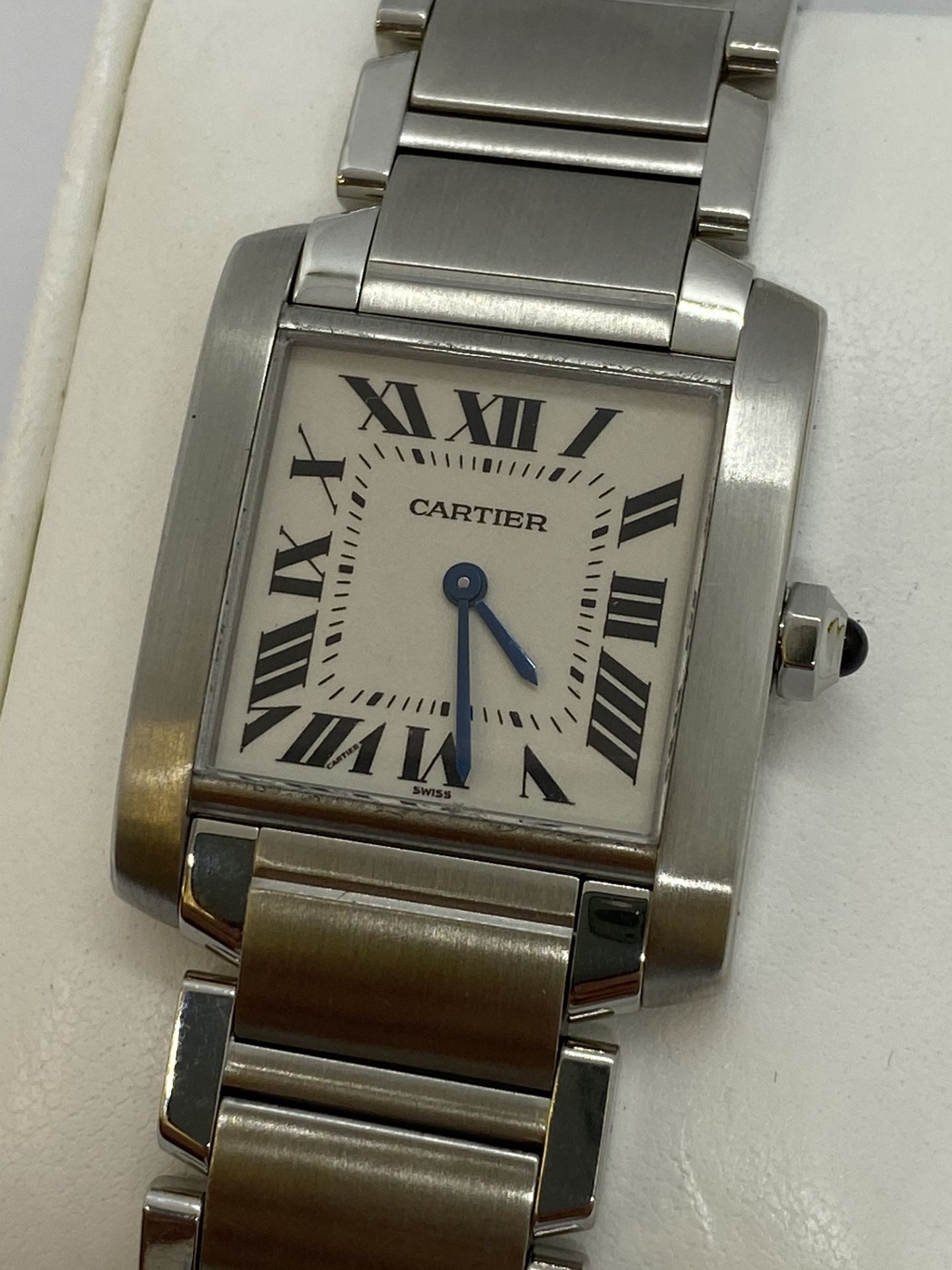 CARTIER TANK FRANCAISE MEDIUM SIZED WATCH - Image 4 of 8